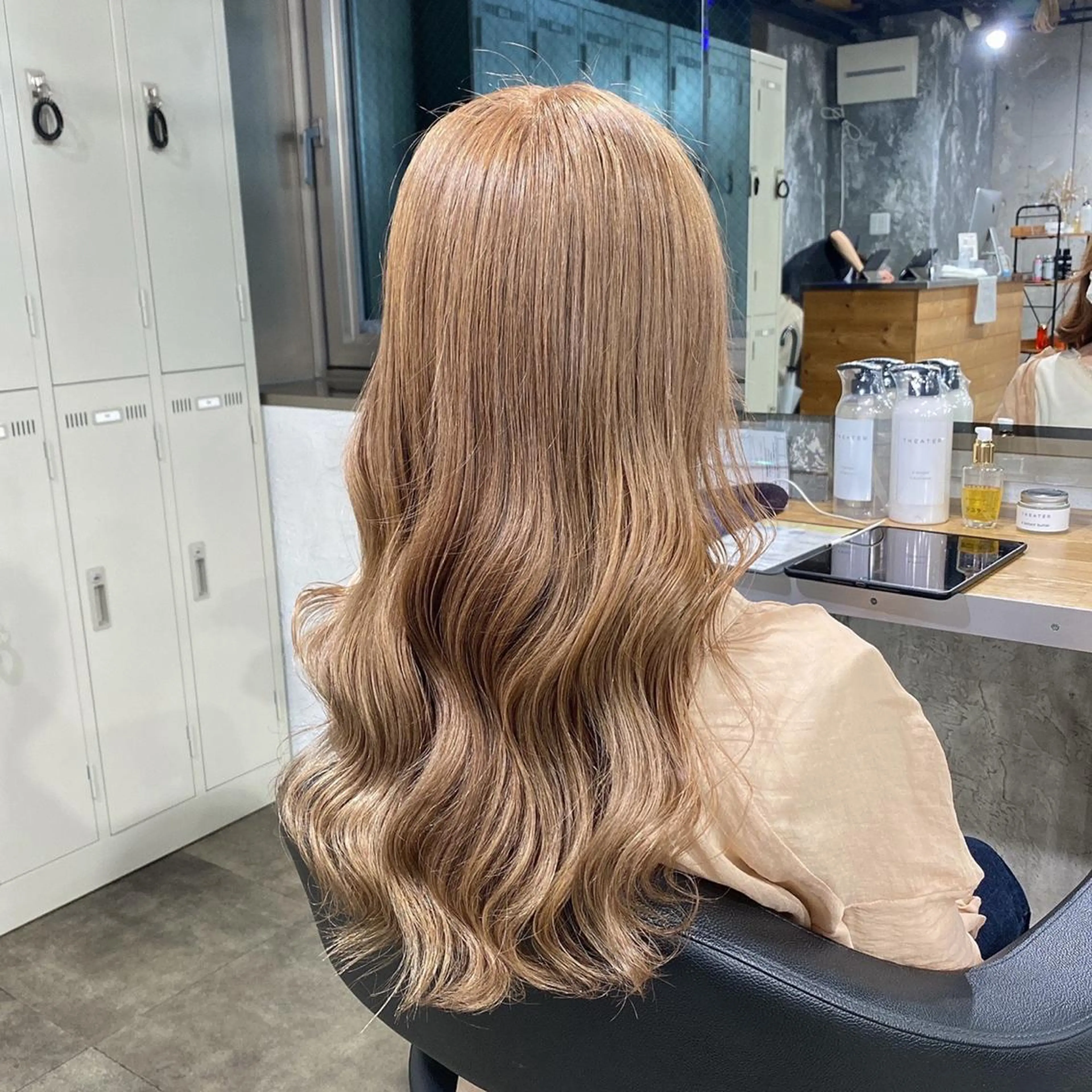 ロング カラー エフェクトブリーチ 🌟前澤啓太朗のヘアスタイル