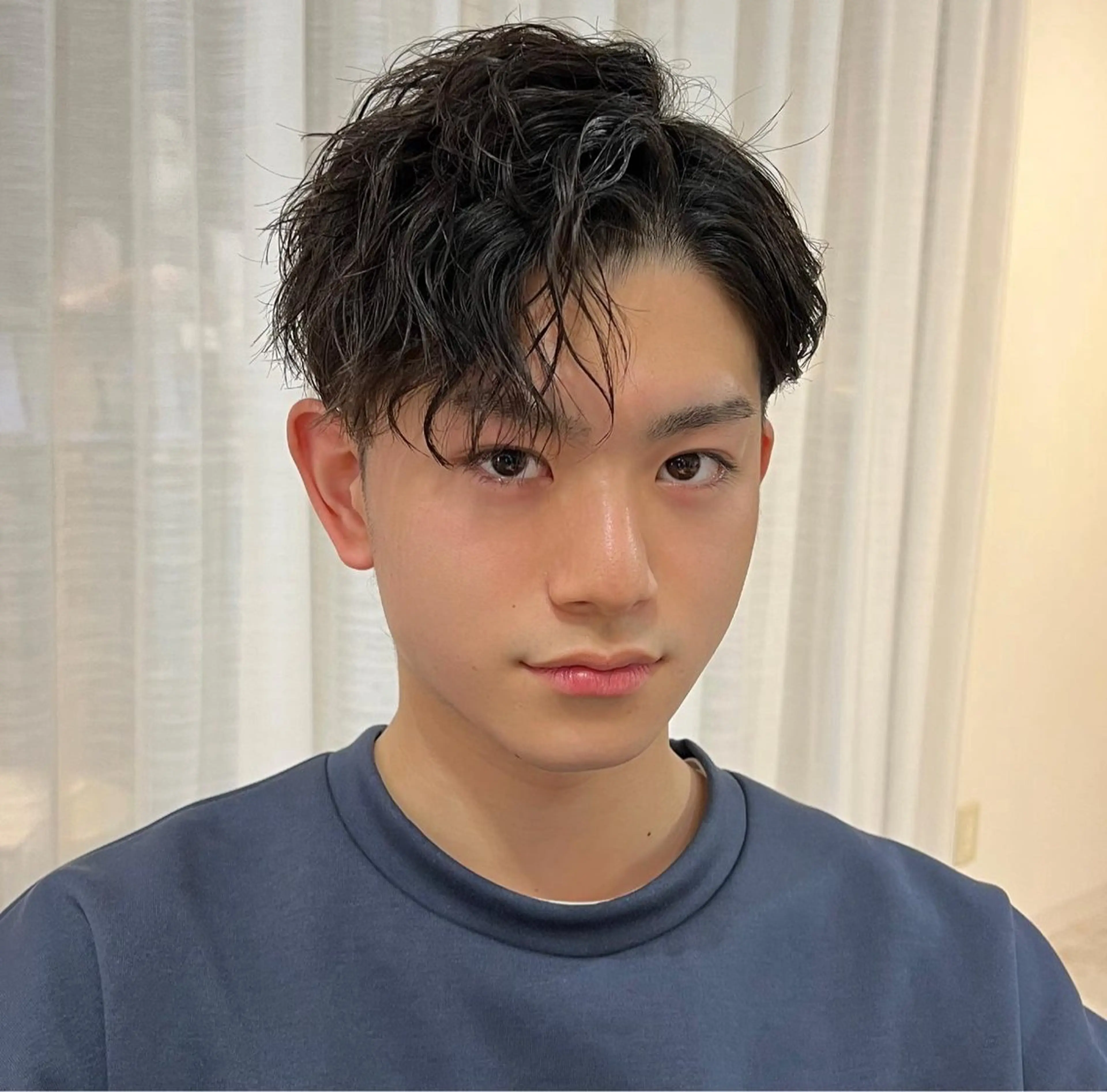 パーマ メンズ LICO HAIR＆RELAXATION 名駅店所属・メンズ特化美容師/ パーマ/波巻き/陸翔のヘアスタイル