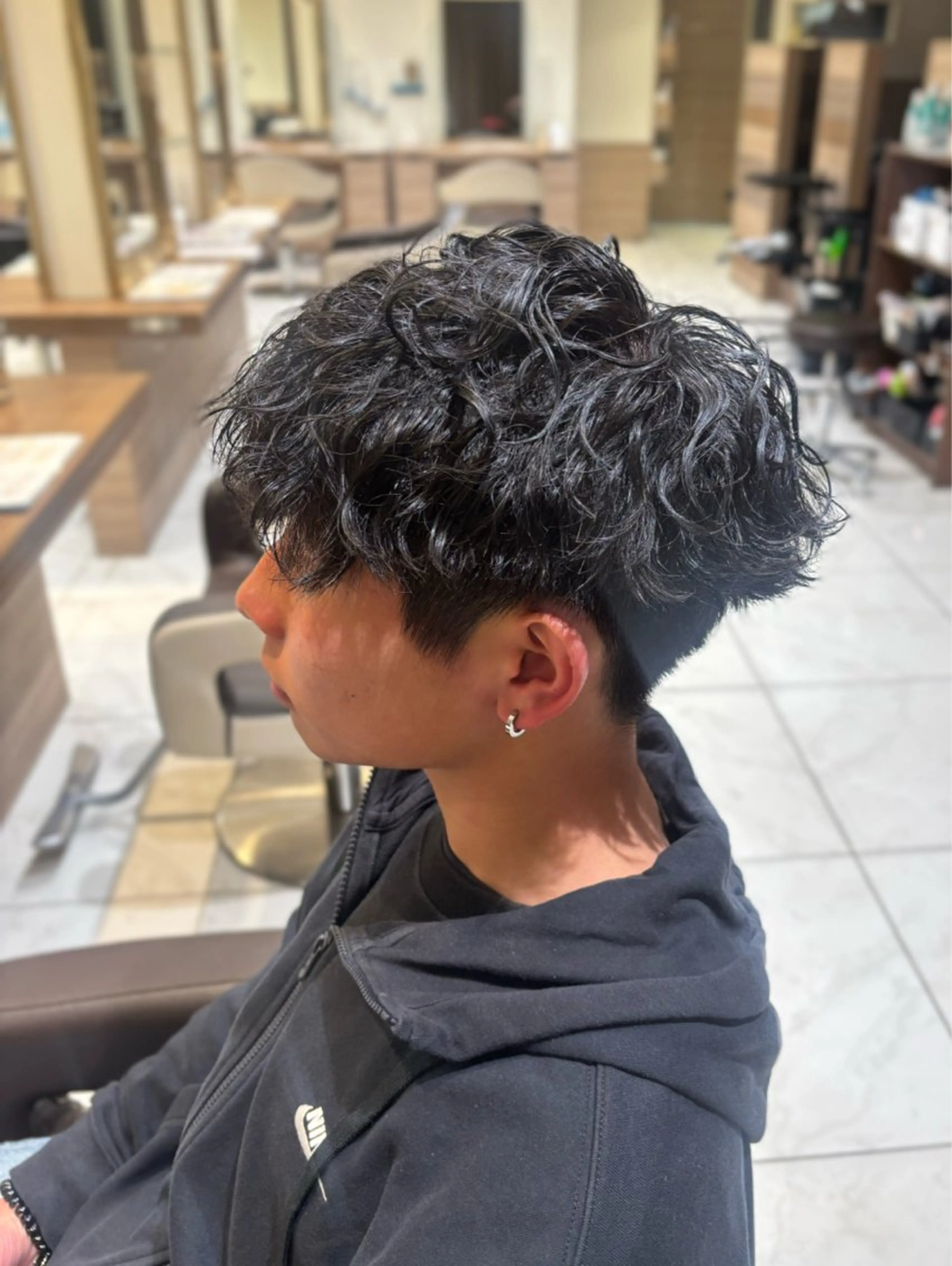 パーマ メンズ ⭐️モデル募集中⭐️ ⸝⋆🪐遠藤 青葉のヘアスタイル