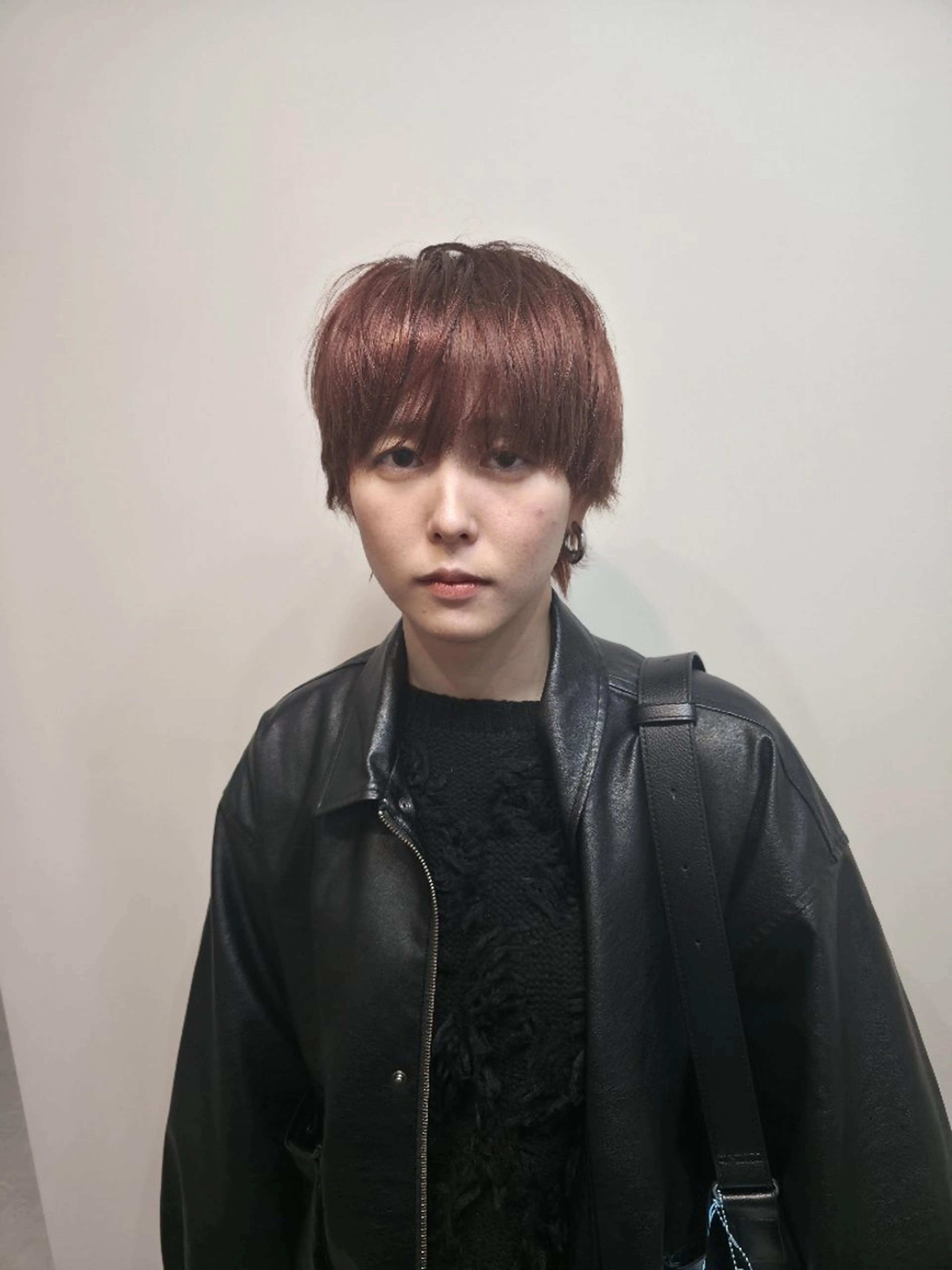 カラー ショート OMA　 カタギシのヘアスタイル