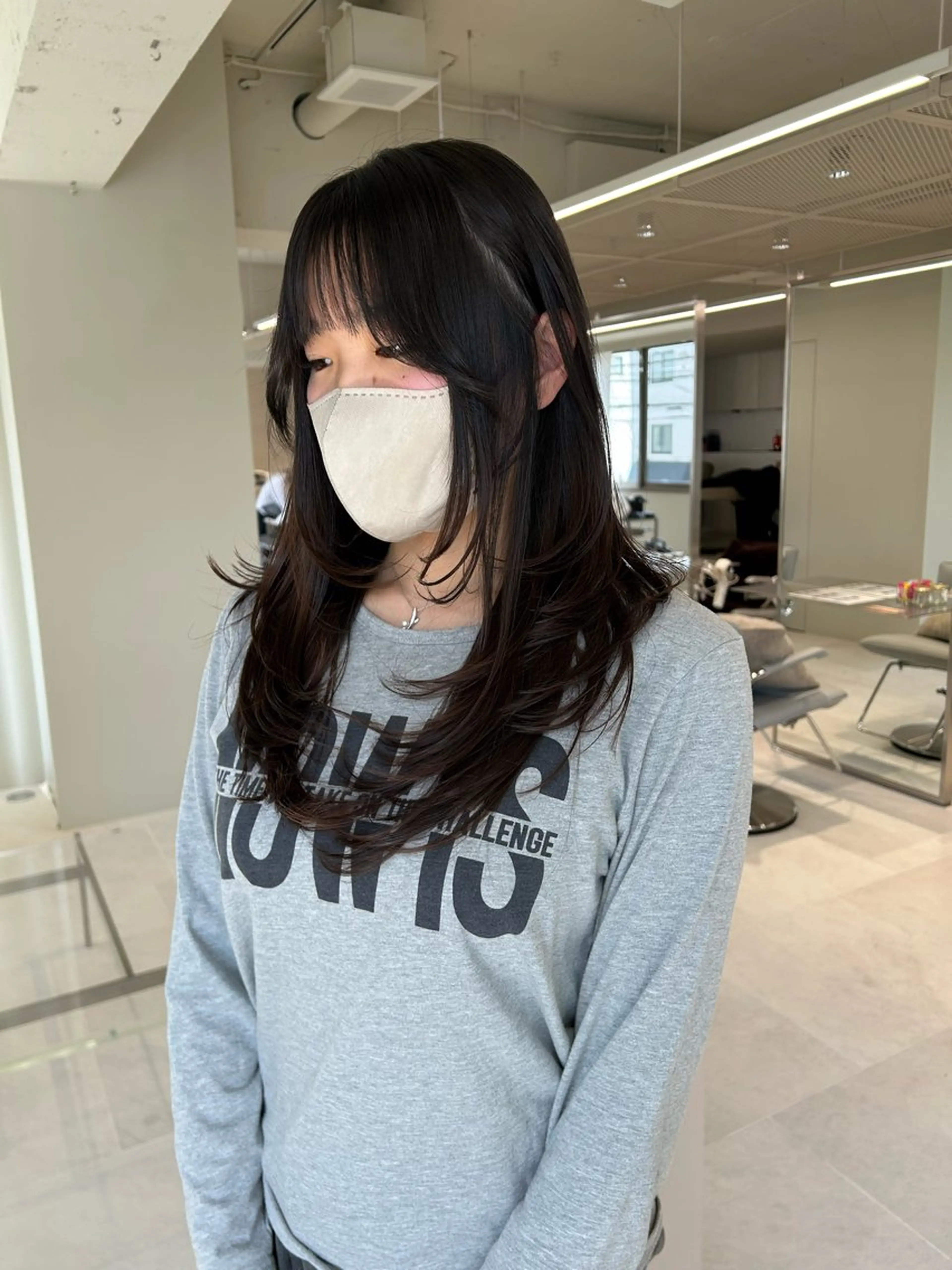 ロング カラー カット 海外レイヤー /NAGISAのヘアスタイル