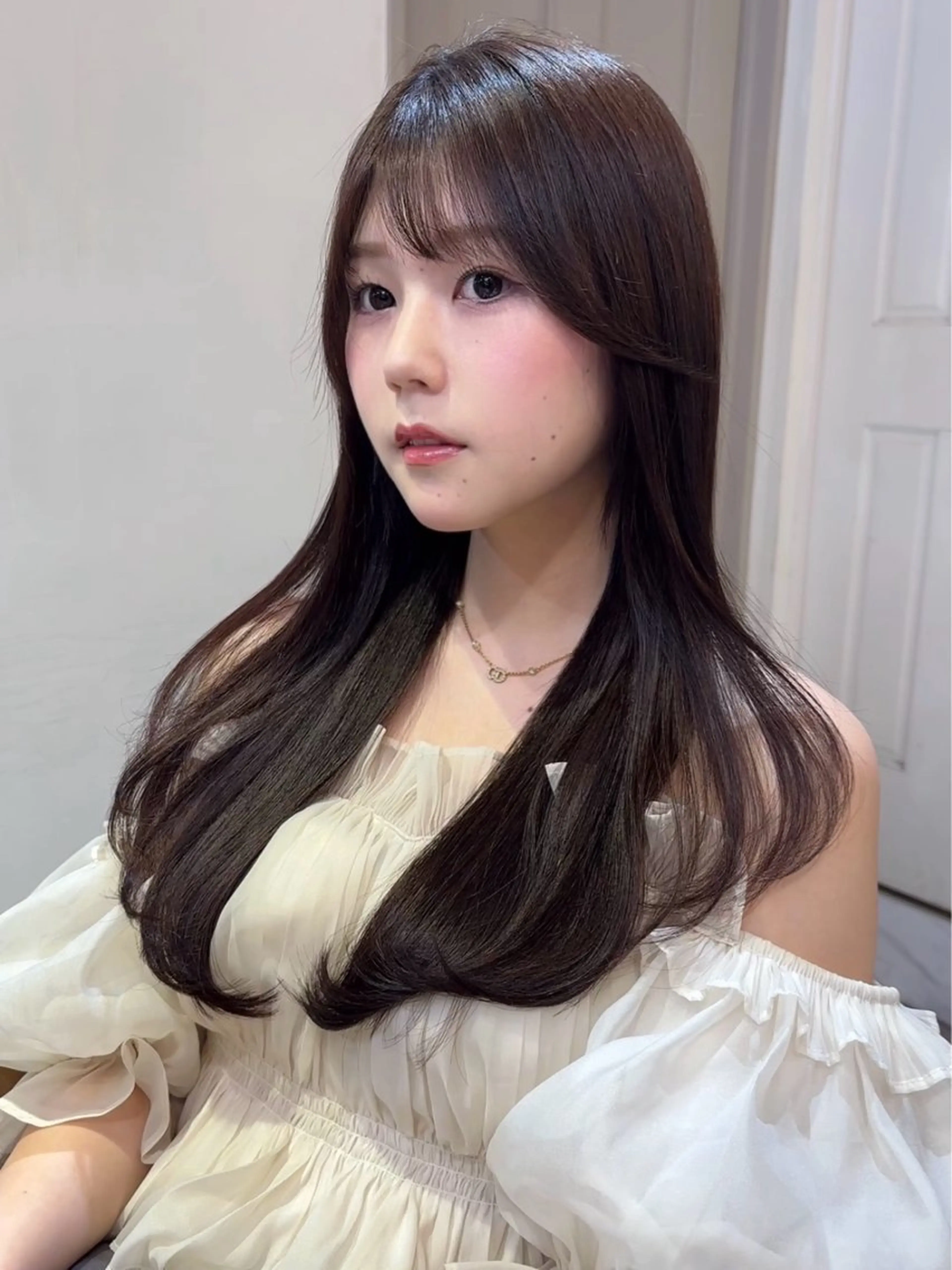 【⭐️韓国風カット+🌈艶カラー＋♥2stepトリートメント】ご新規様大歓迎！🙆‍♀️可愛くなりたいを叶えます！♡の写真