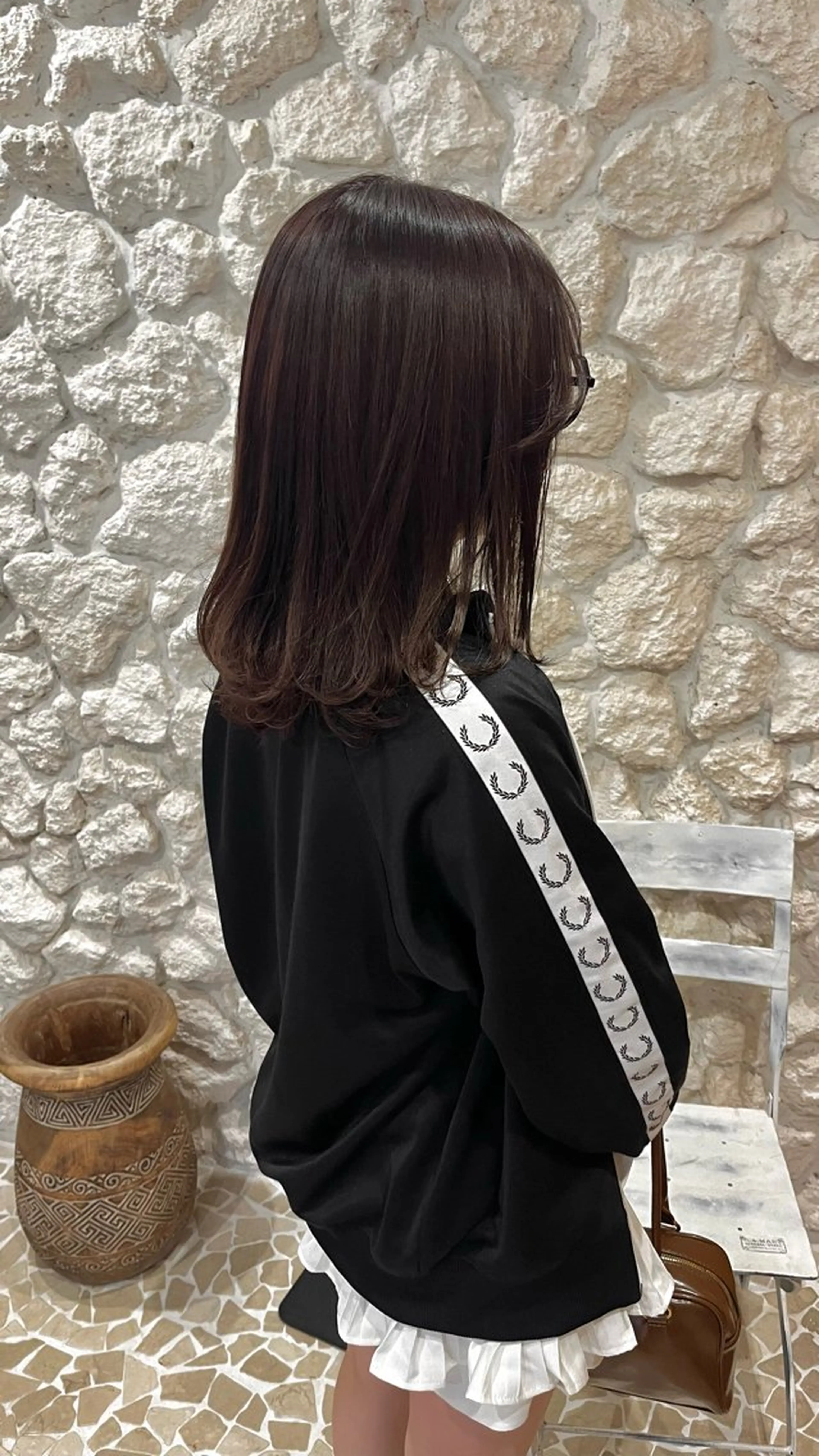 ミディアム カンノ シュンのヘアスタイル