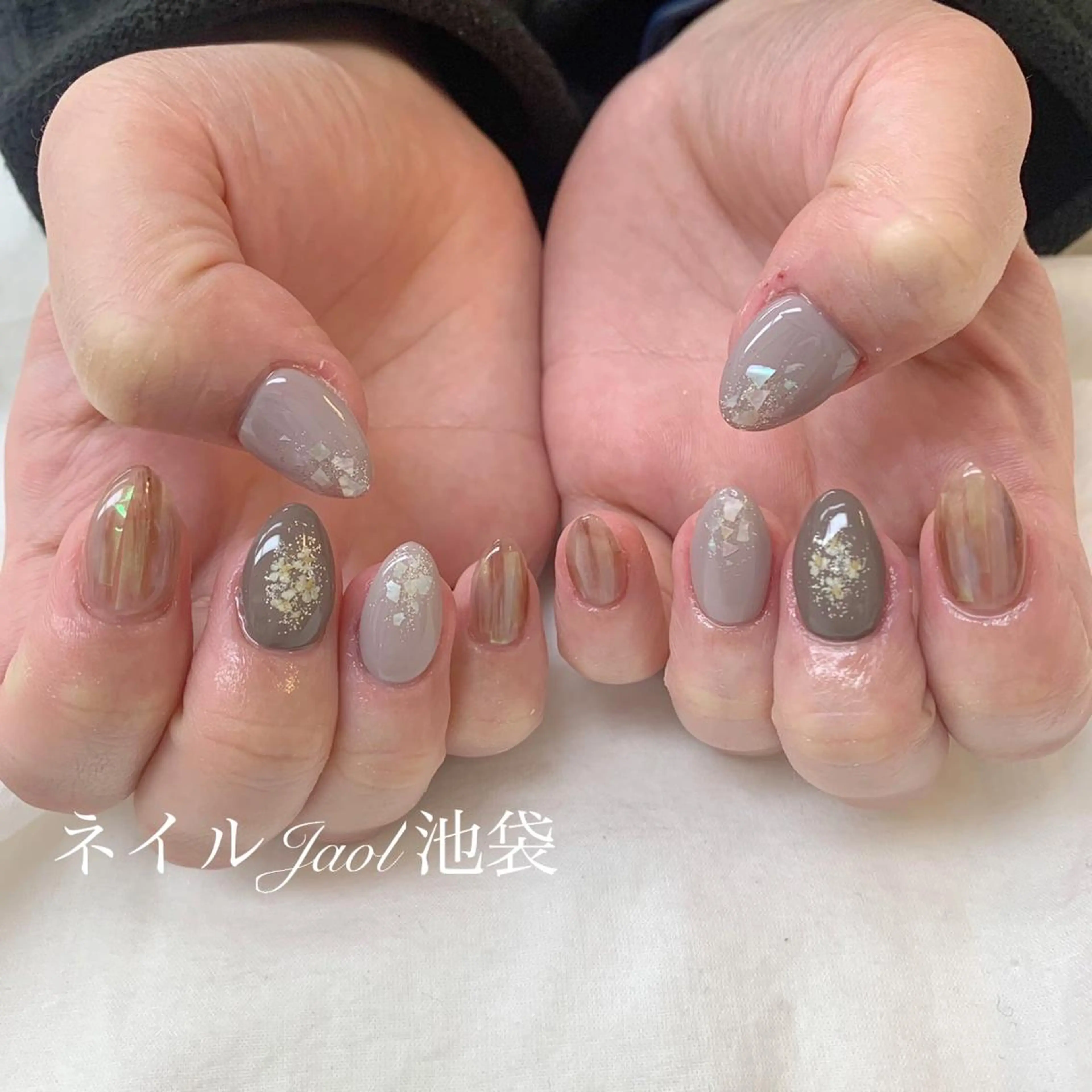 ミディアム ネイルJaol 池袋のネイルデザイン