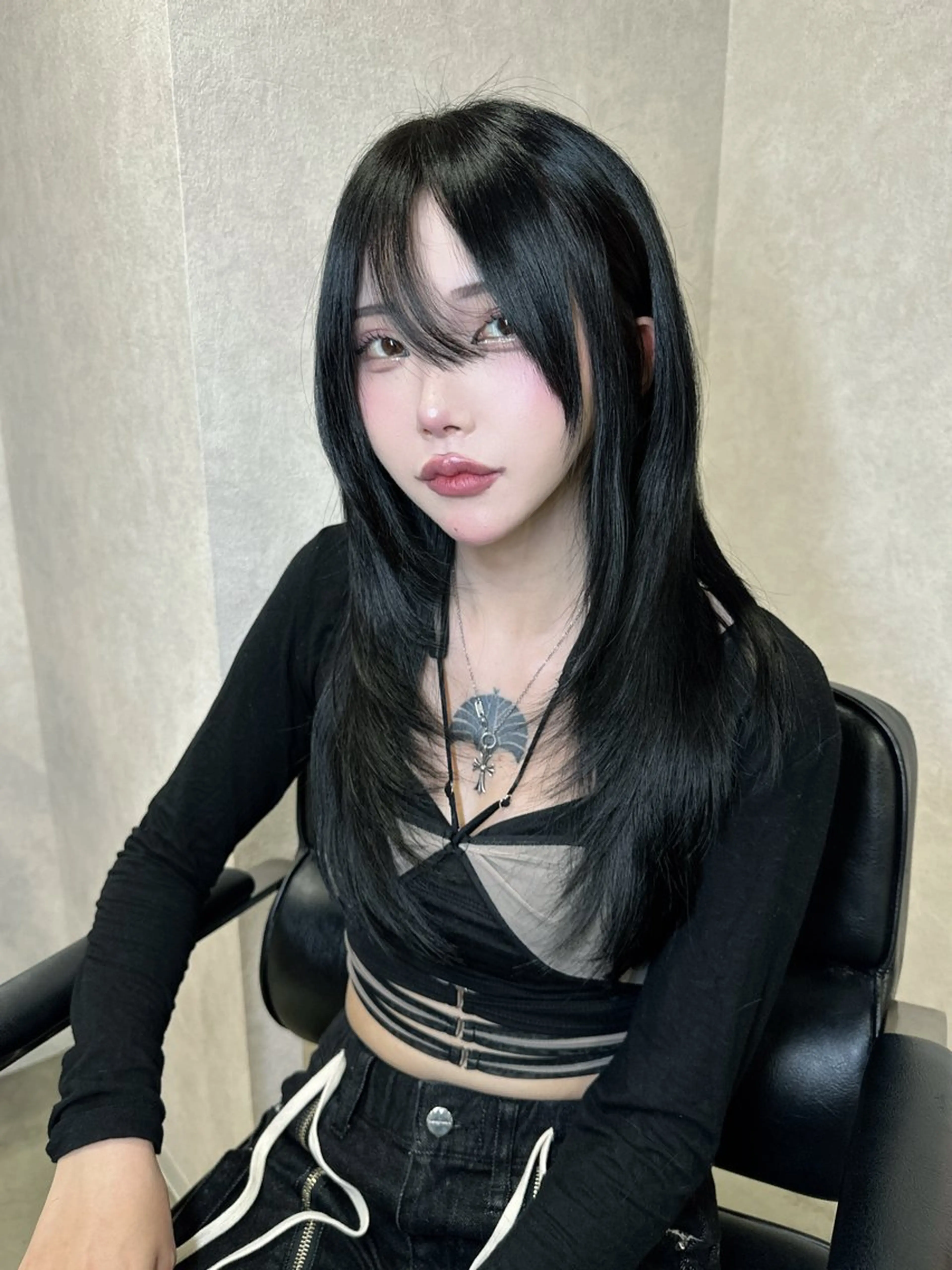 ロング カラー トリートメント ワンホン/エクステ ケラチン/Kaitoのヘアスタイル