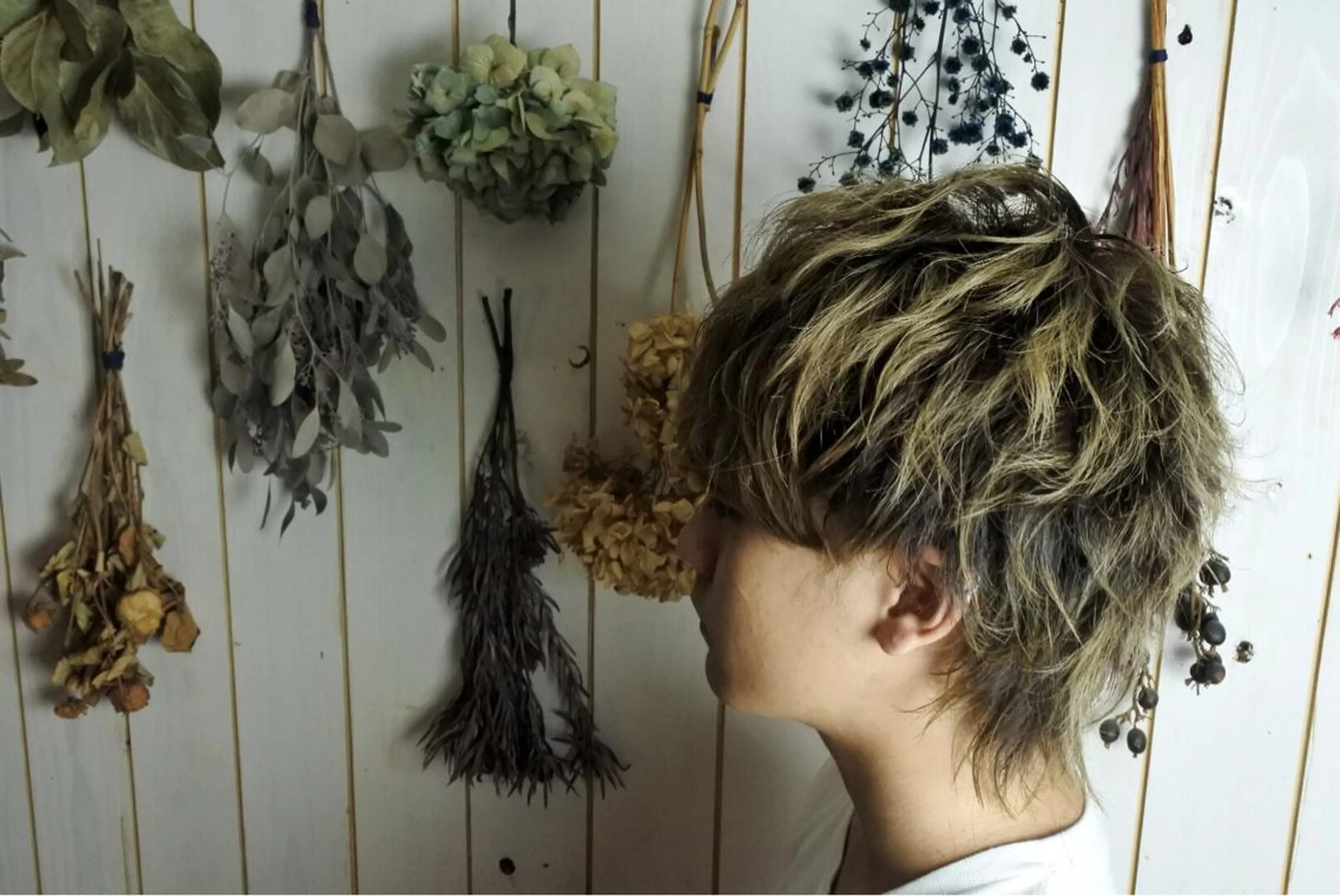 ショート カラー パーマ メンズ LILIS hair designのヘアスタイル
