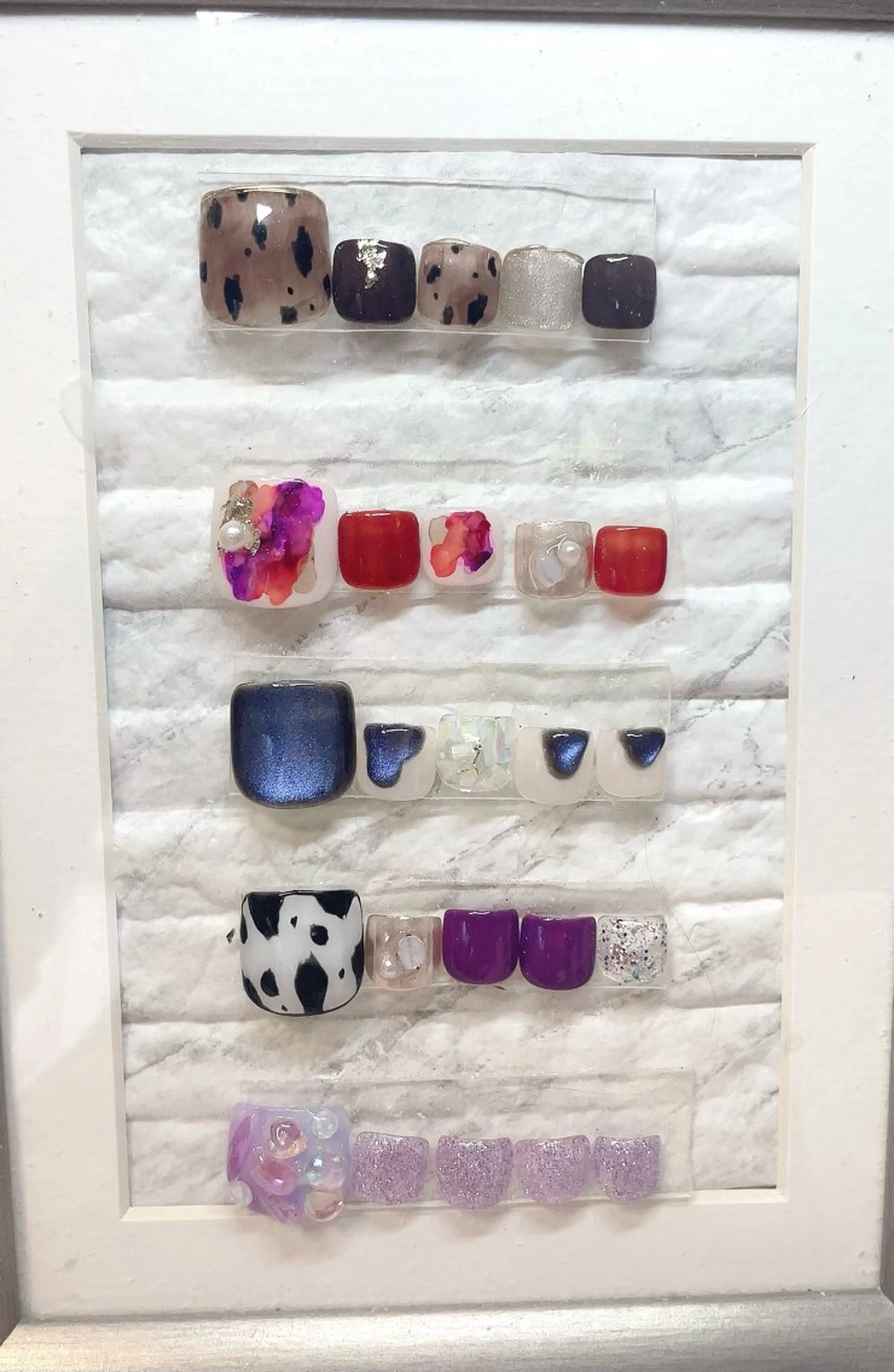 ネイル アートネイル フットネイル yochi nailのネイルデザイン