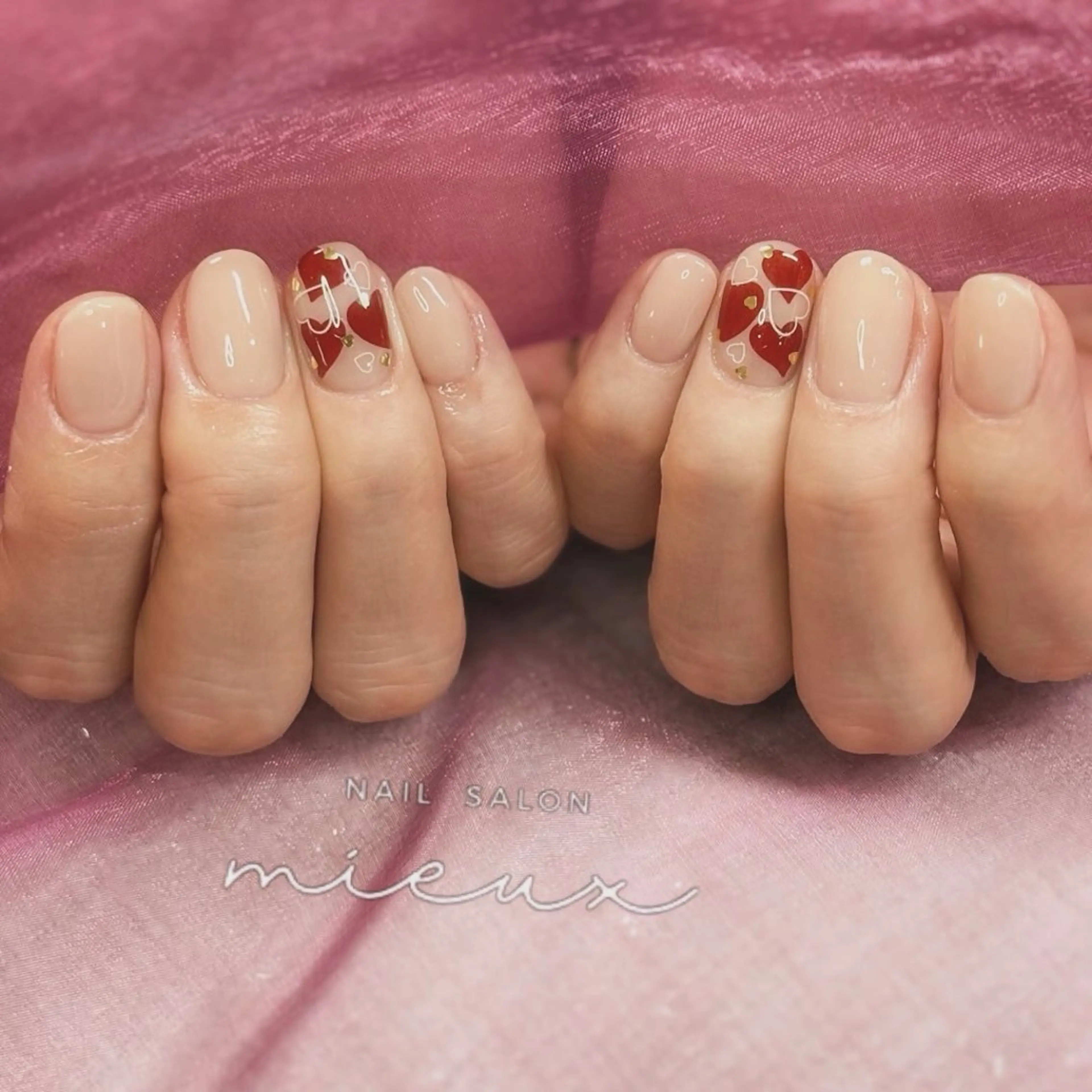 ネイル ハンドネイル nailsalon mieuxのネイルデザイン