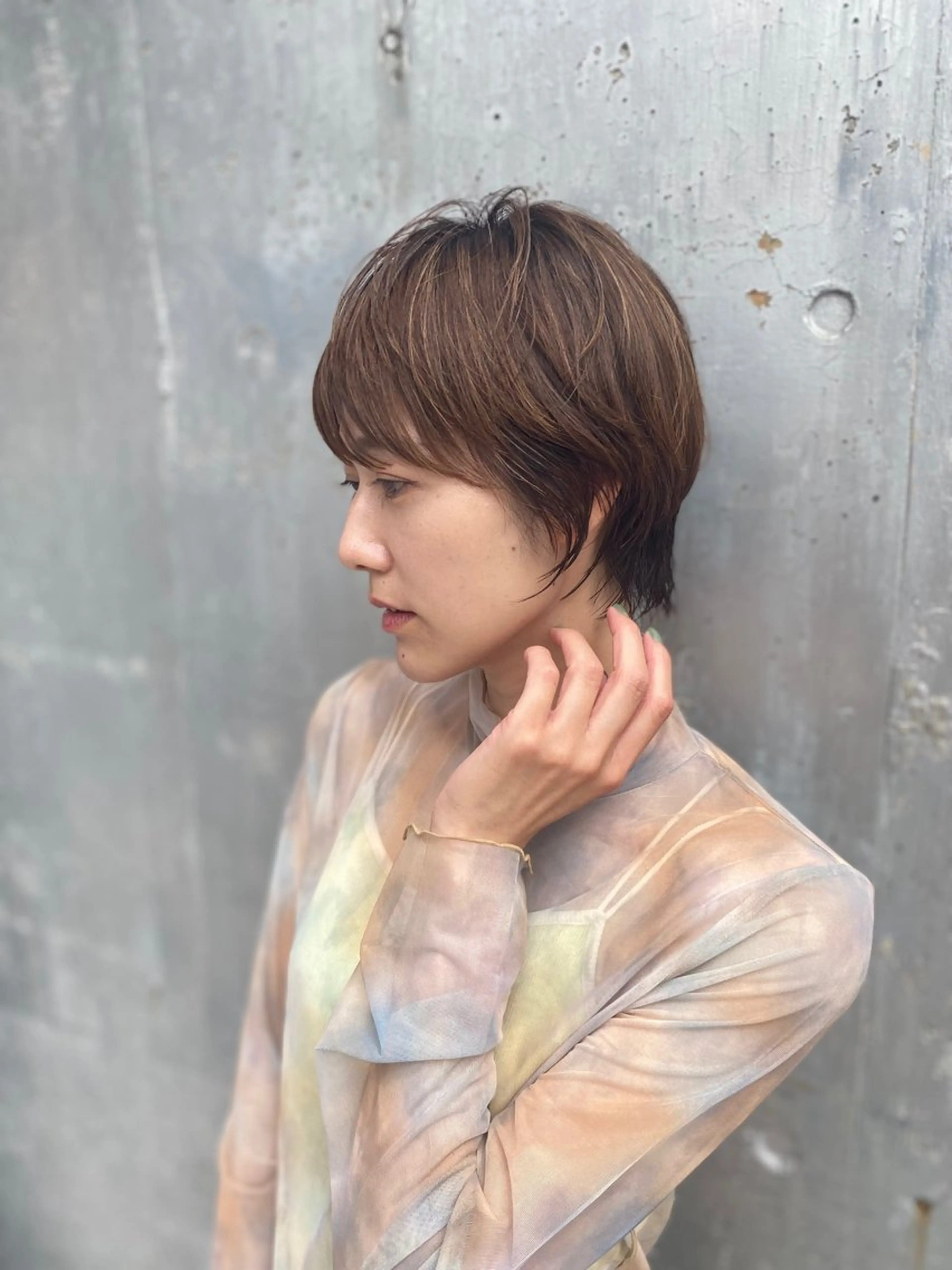 ショート 山田 晃輔のヘアスタイル