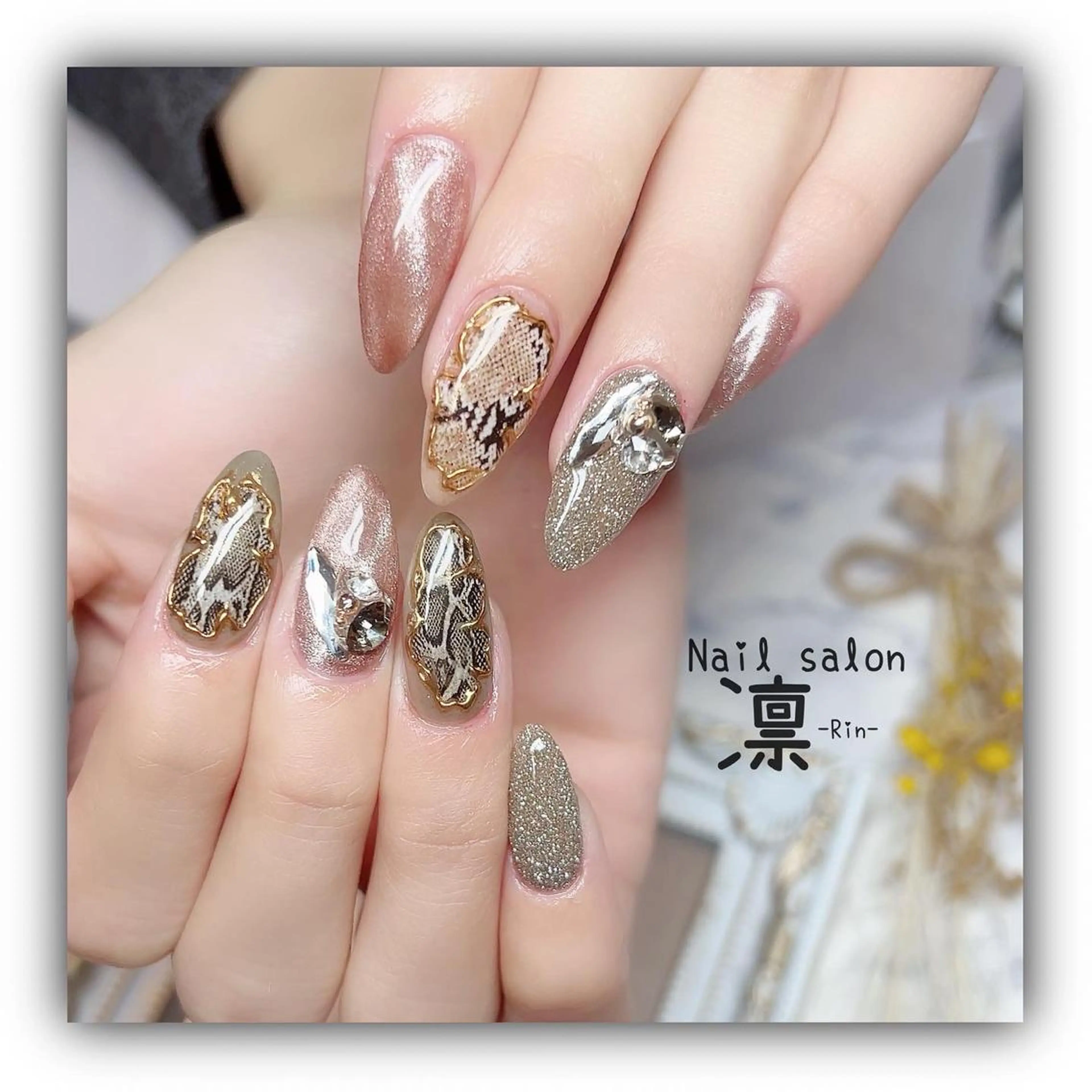 ネイル ジェルネイル private salon凛のネイルデザイン