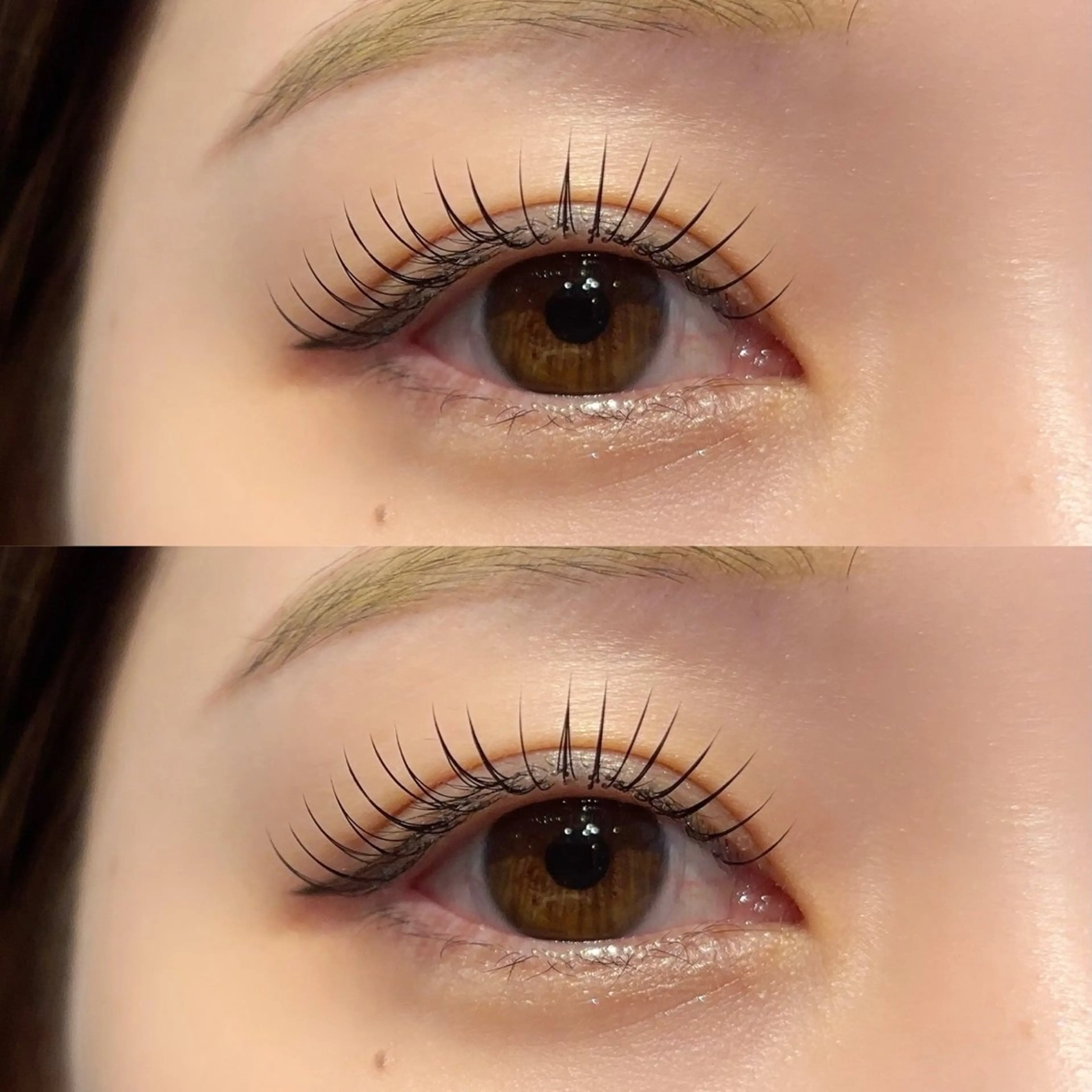 【圧倒的持続🖤LEDマツエク】フラットラッシュ140本迄 \オフ込み&ʙʀᴏᴡɴのmix可能/の写真