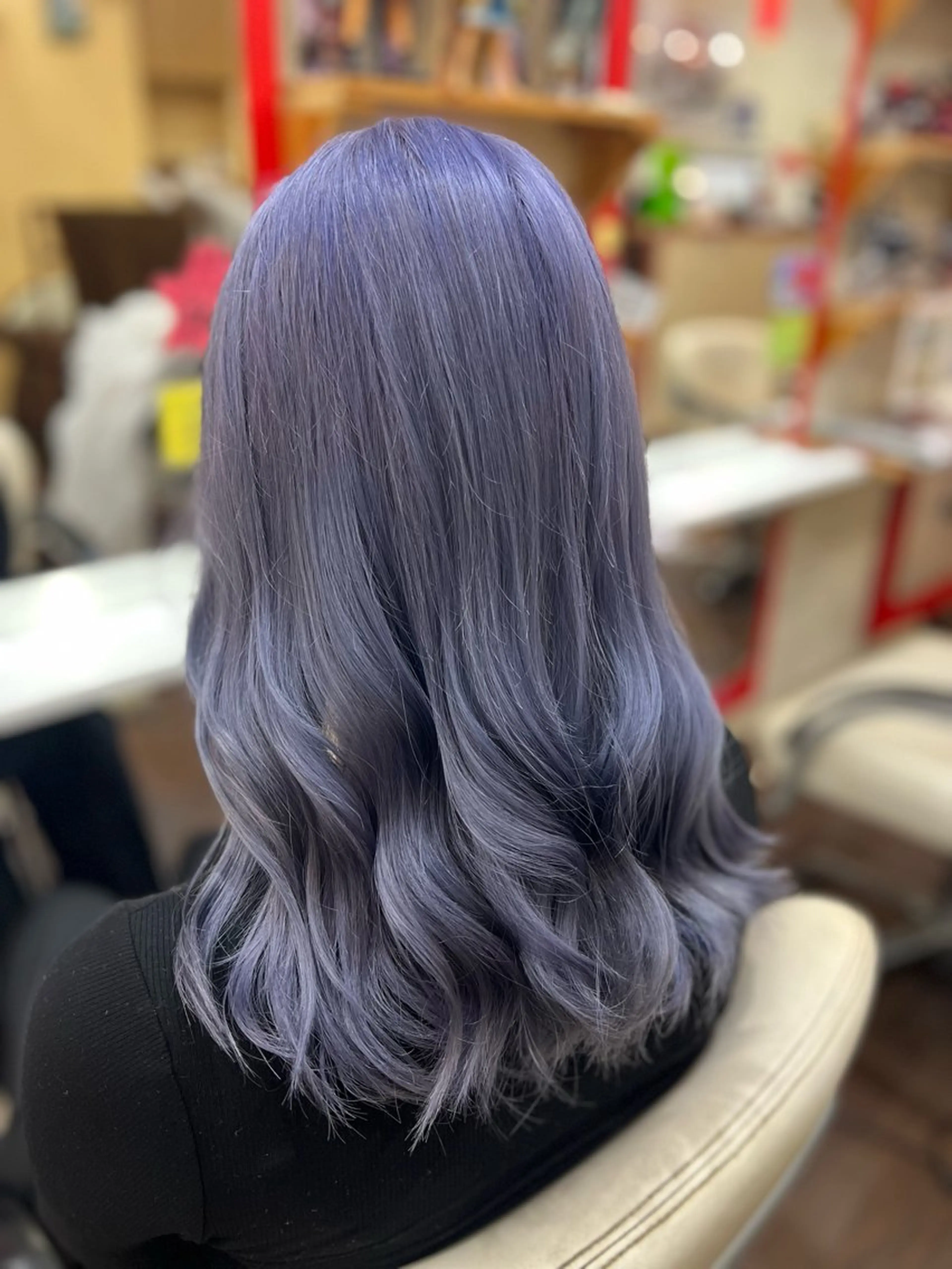 【✨溢れ出す透明感✨】全体ブリーチ2回＋全体カラーの写真