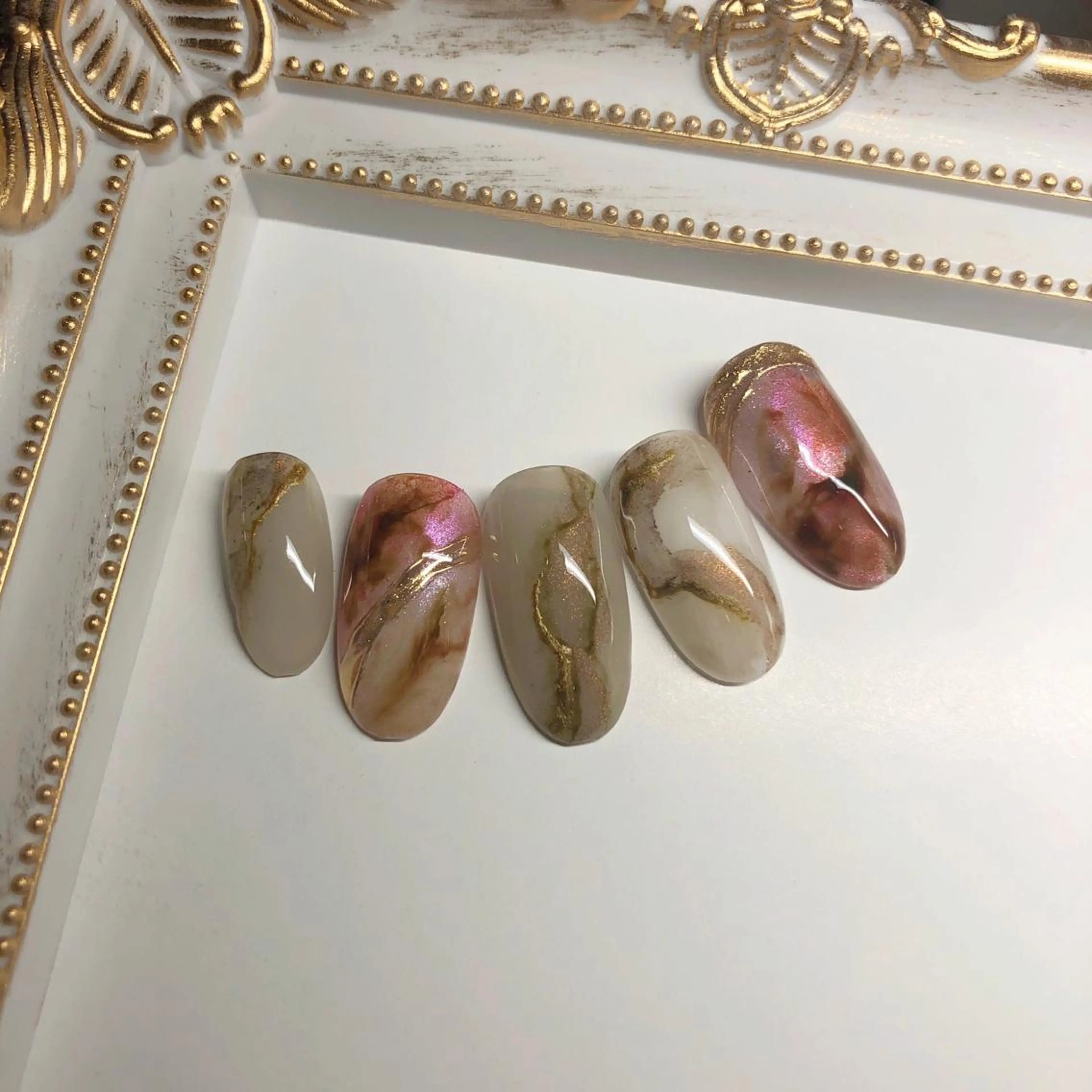 ネイル ニュアンスネイル 中川 ほののネイルデザイン