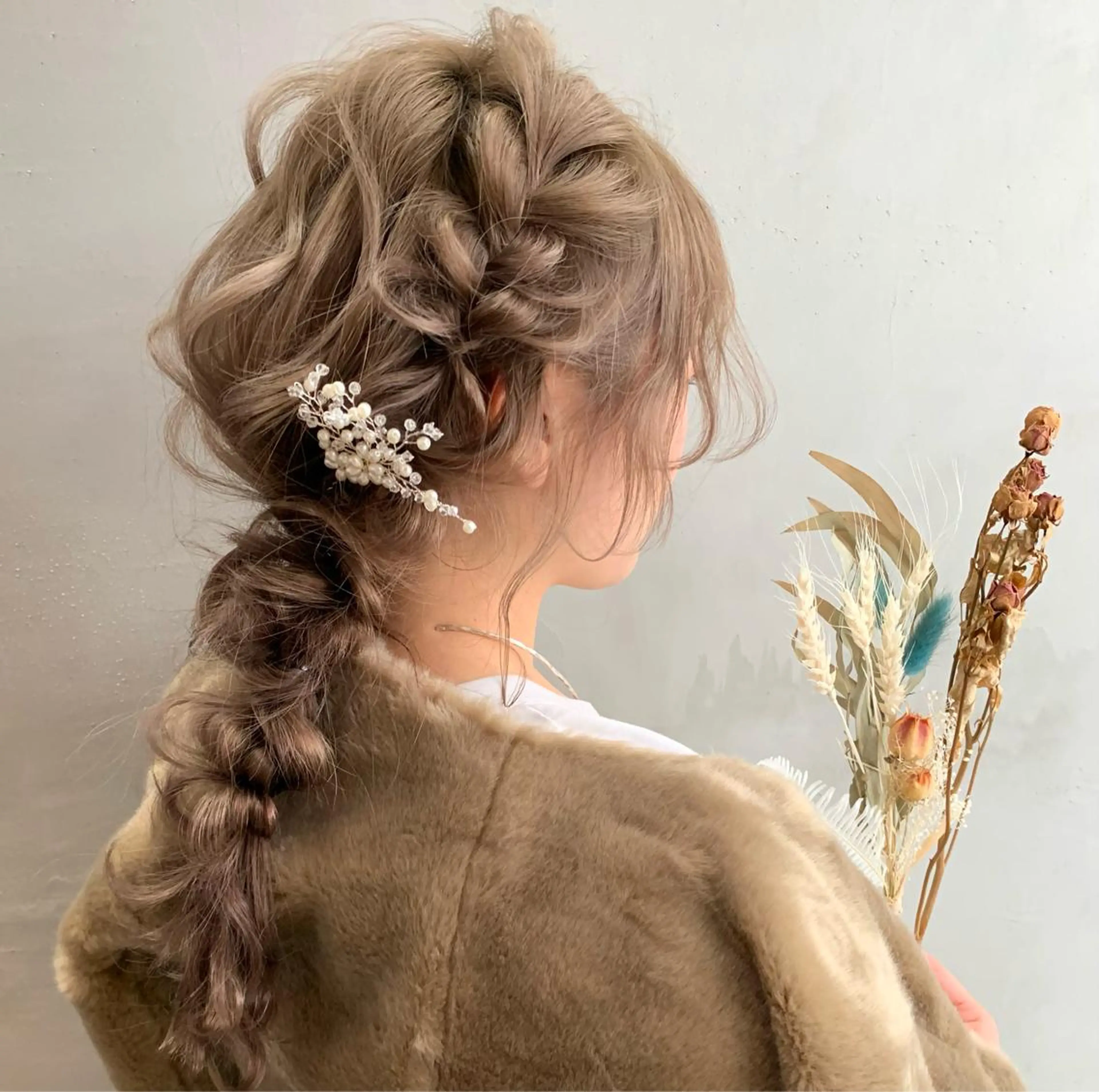 セミロング yui .のヘアスタイル