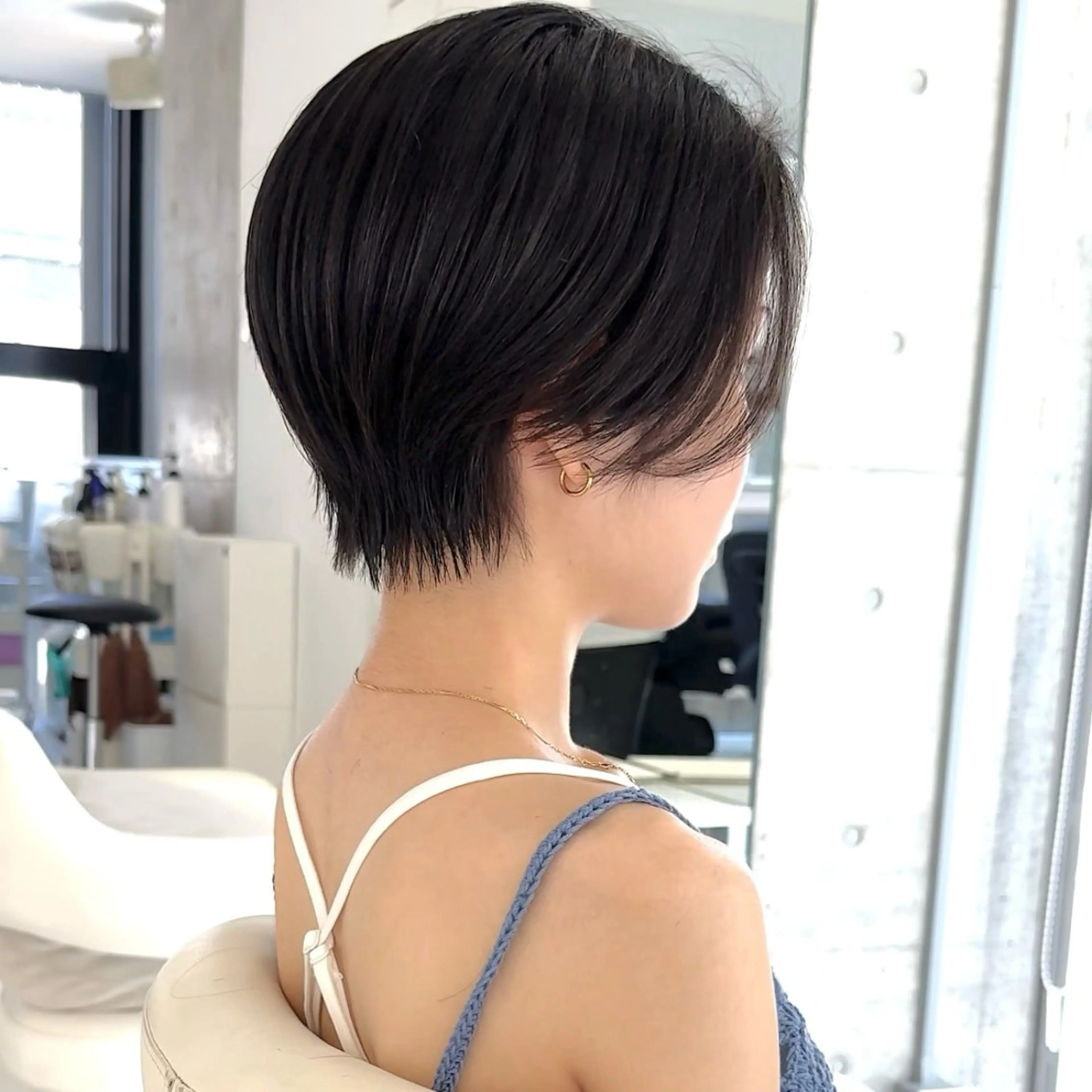 ショート カラー ショートボブ ボブ ショートヘア 畔上 尚也のヘアスタイル