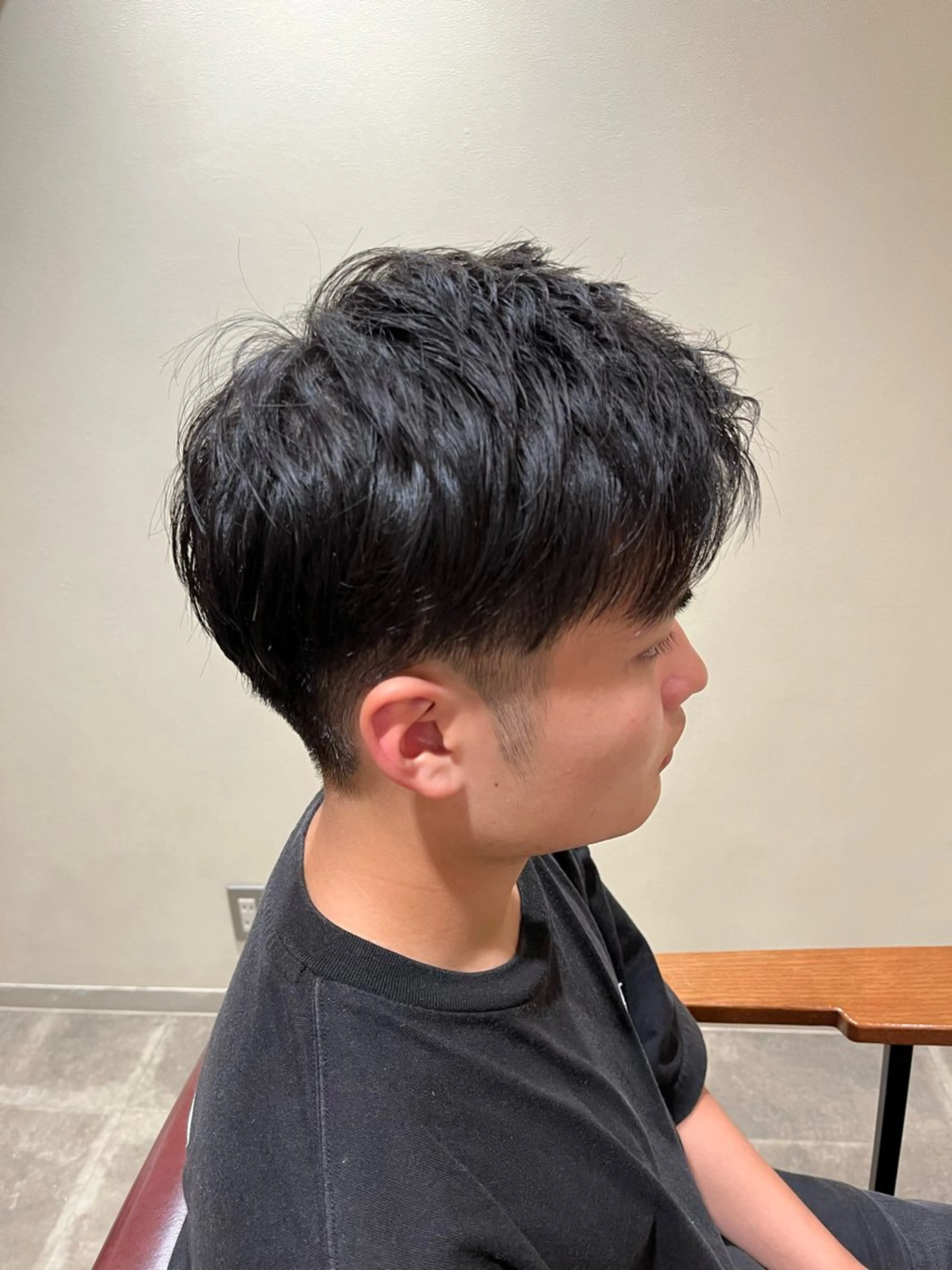 メンズ マッシュ 西川 舞彩のヘアスタイル