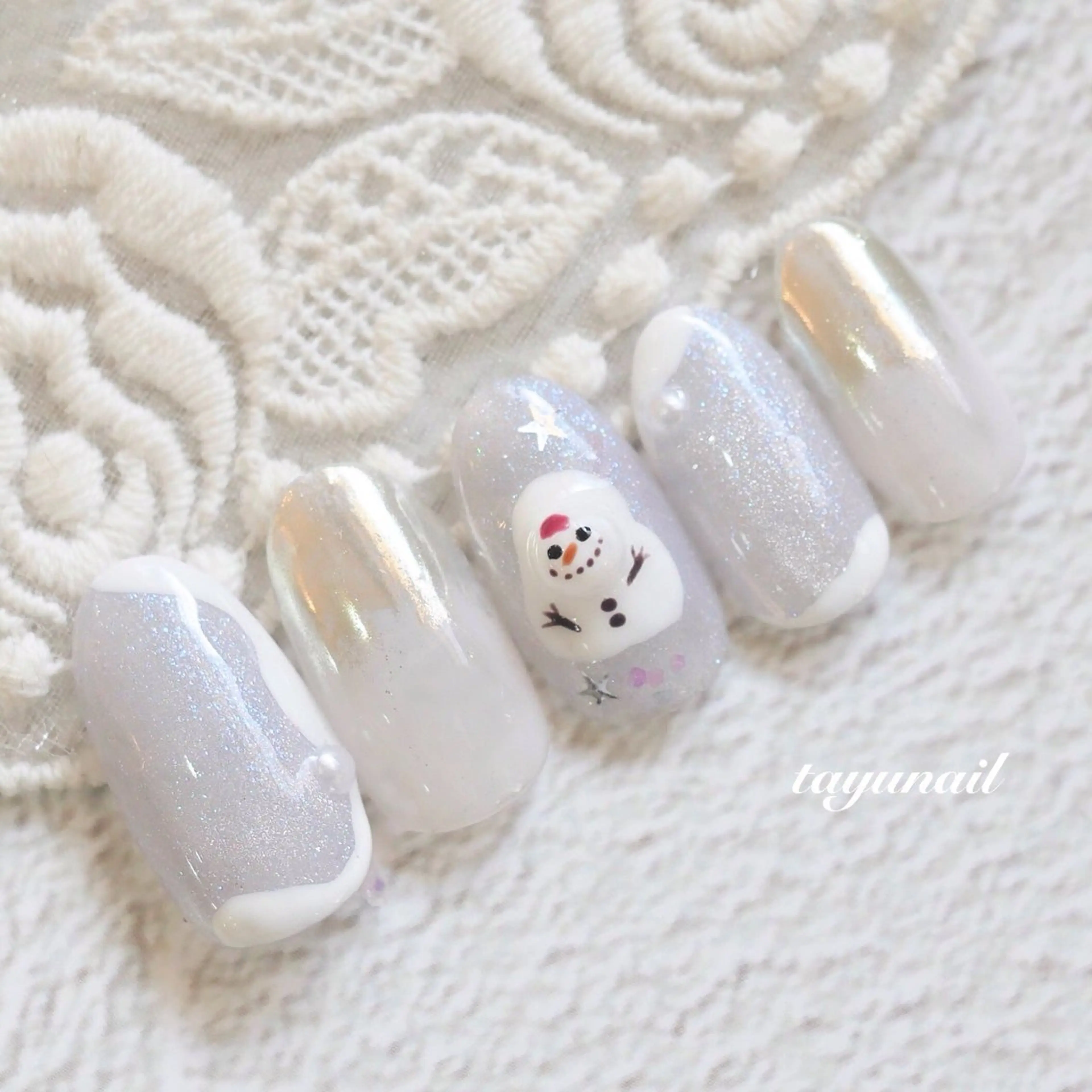 ネイル アートネイル ジェルネイル パラジェル ネイルサロン 【たゆnail】のネイルデザイン