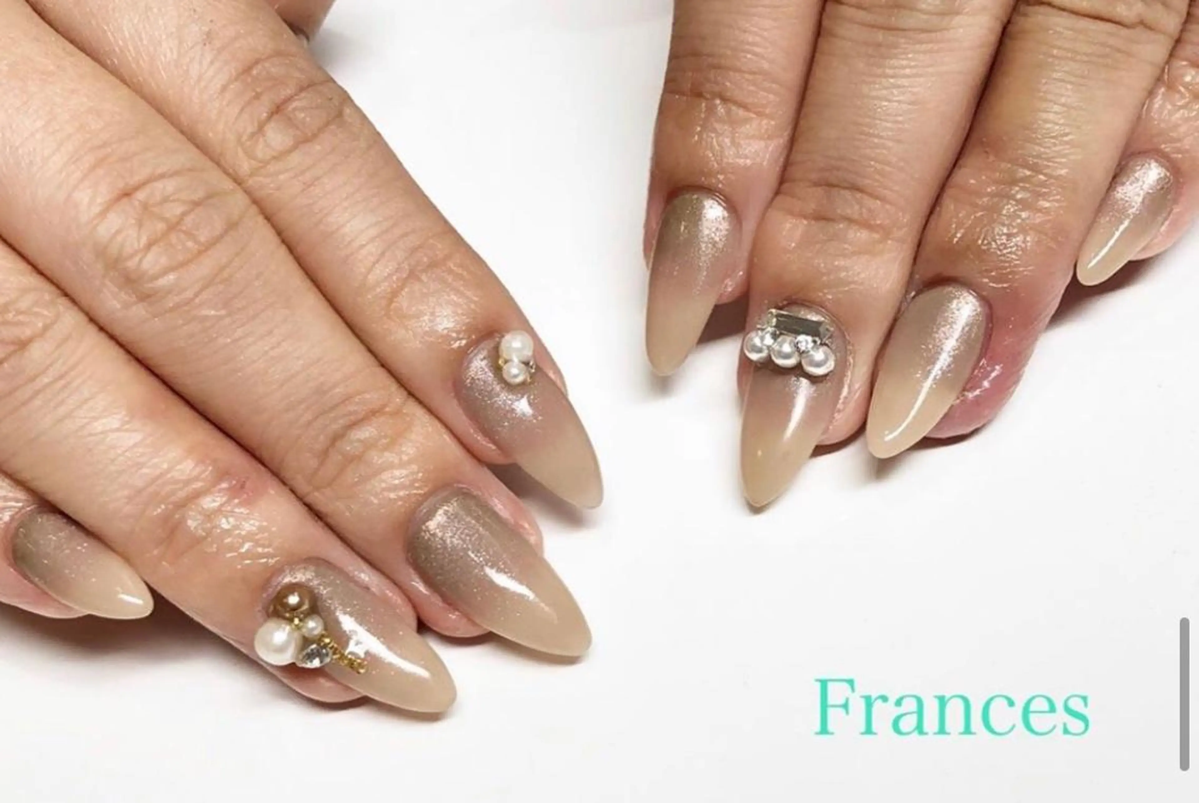 ネイル グラデーション ハンドネイル Frances 今村のネイルデザイン