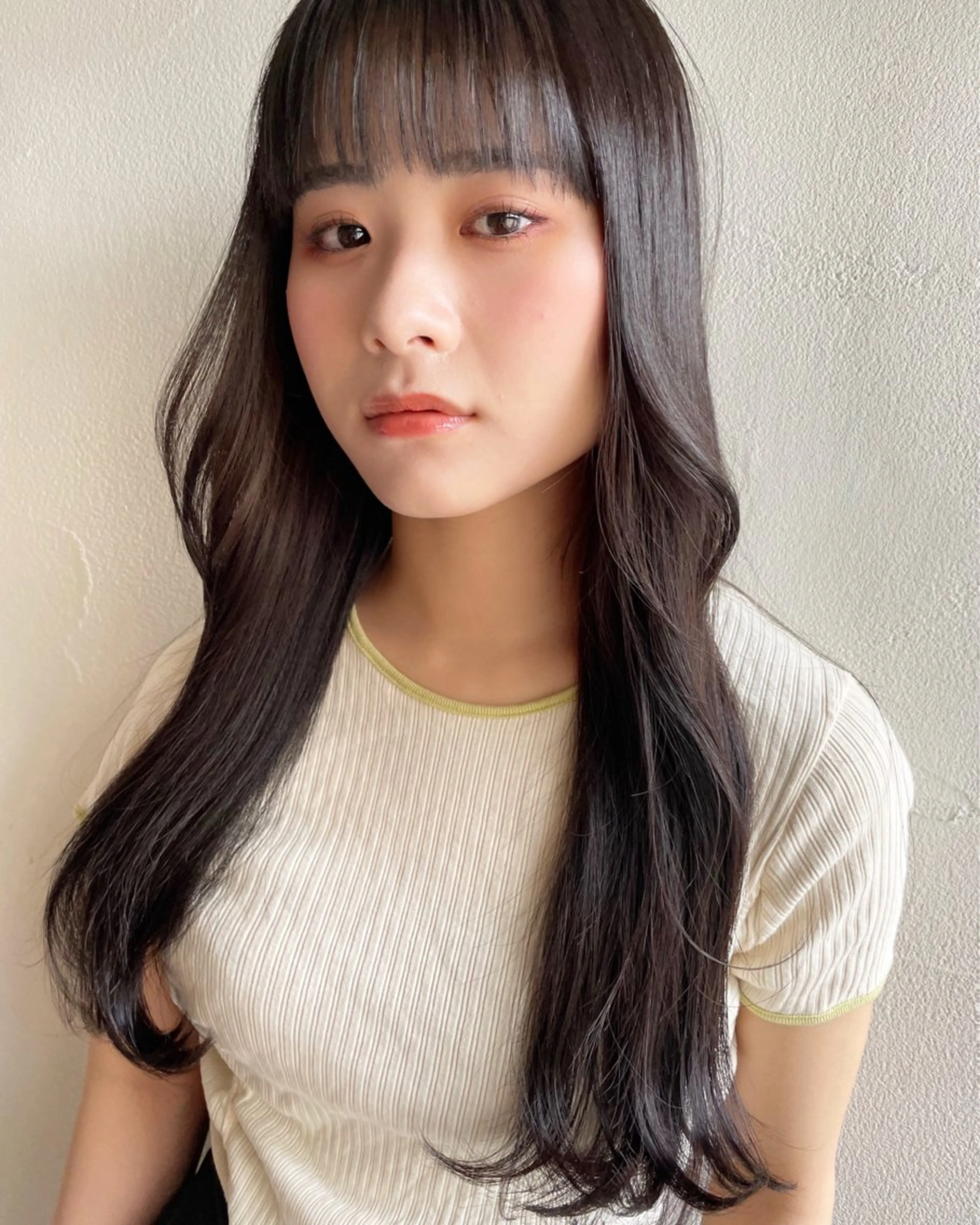 ロング 石川 理恵のヘアスタイル