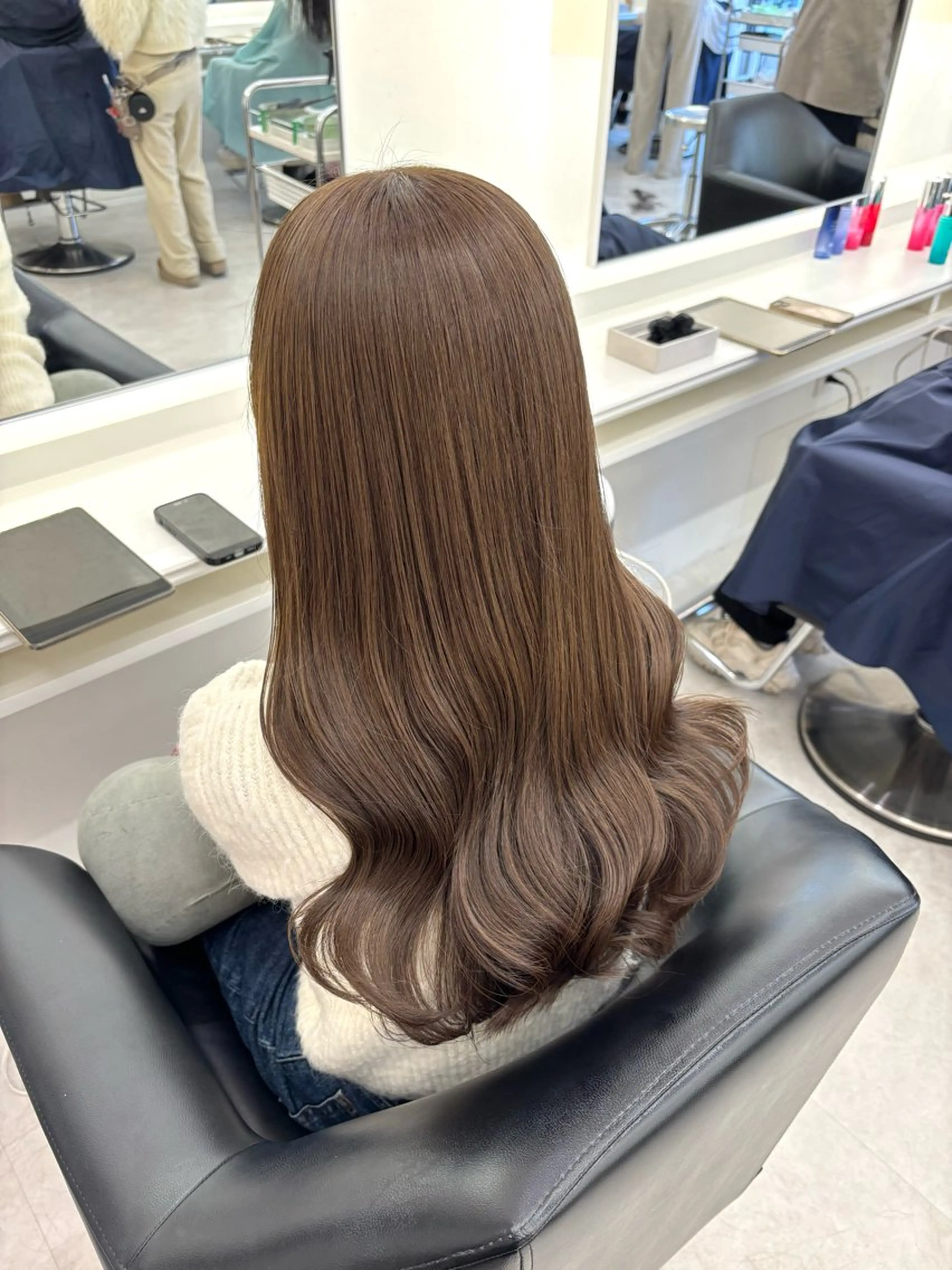 ロング カラー カット ヘアカラー ParveMix‎‎ ‎🤍加藤理沙のヘアスタイル