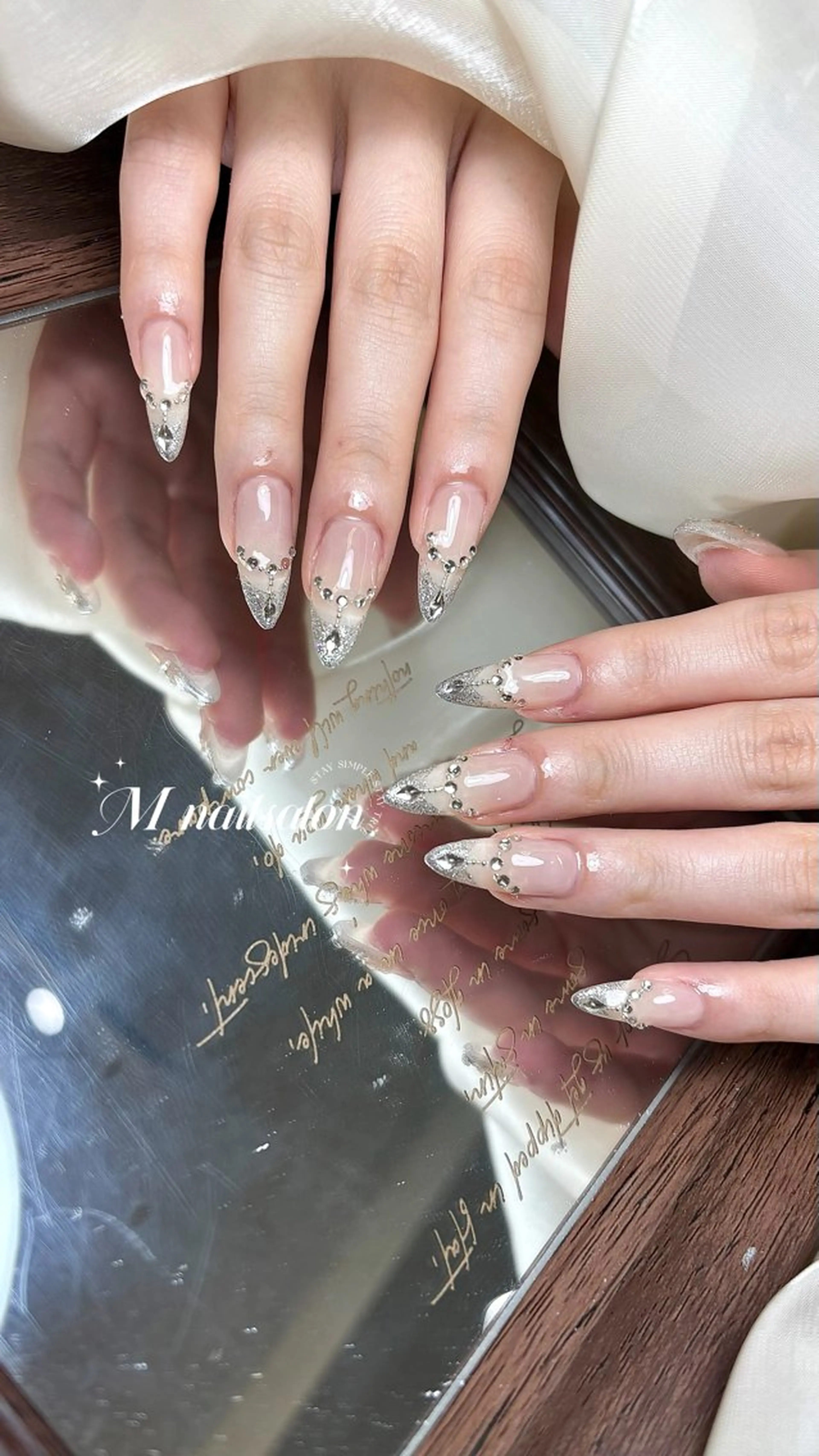 ネイル M🌷nail 長さだし専門店のネイルデザイン