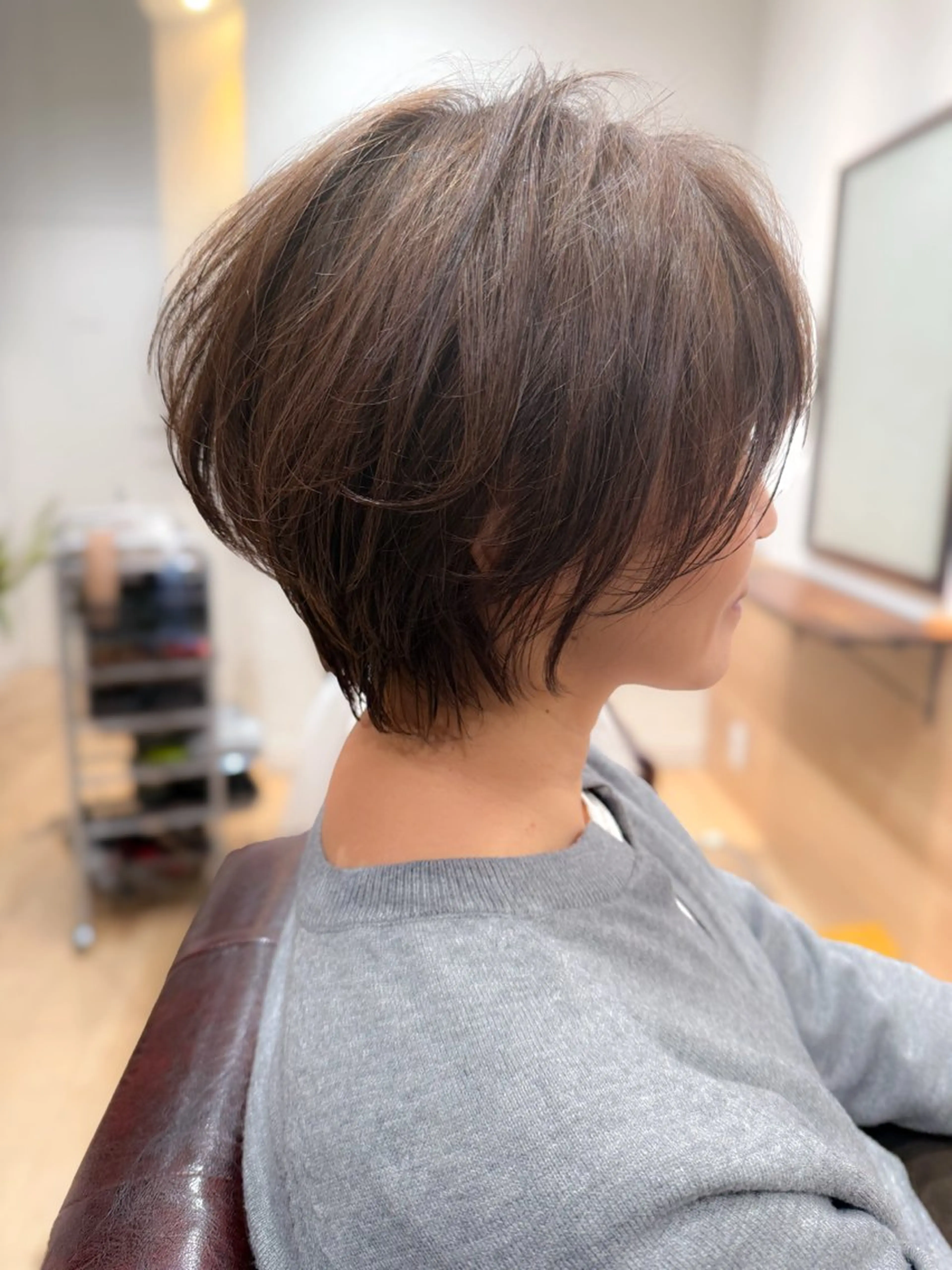 ショート 山田 有希のヘアスタイル