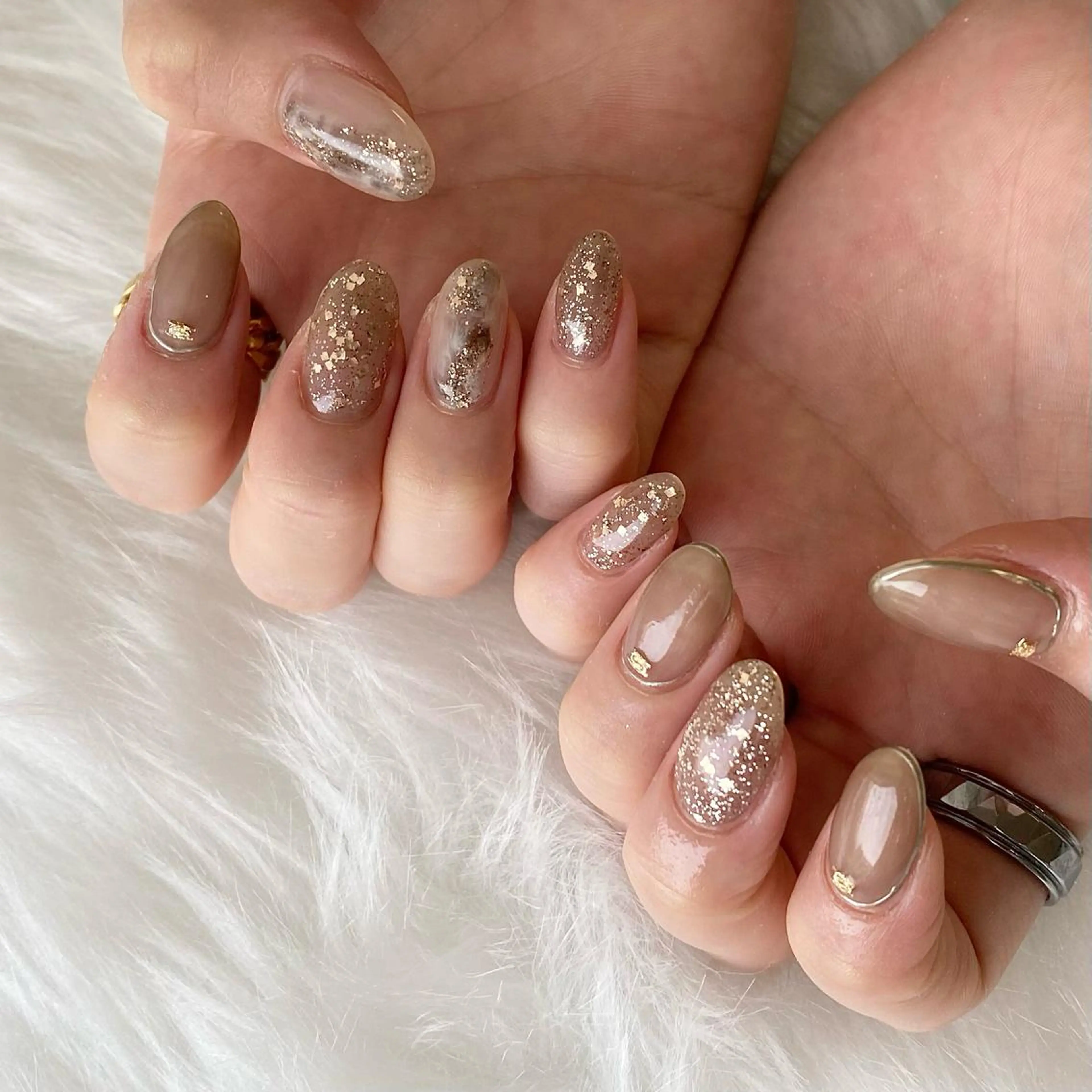 ネイル Ray. ／綺麗目ニュアンスのネイルデザイン