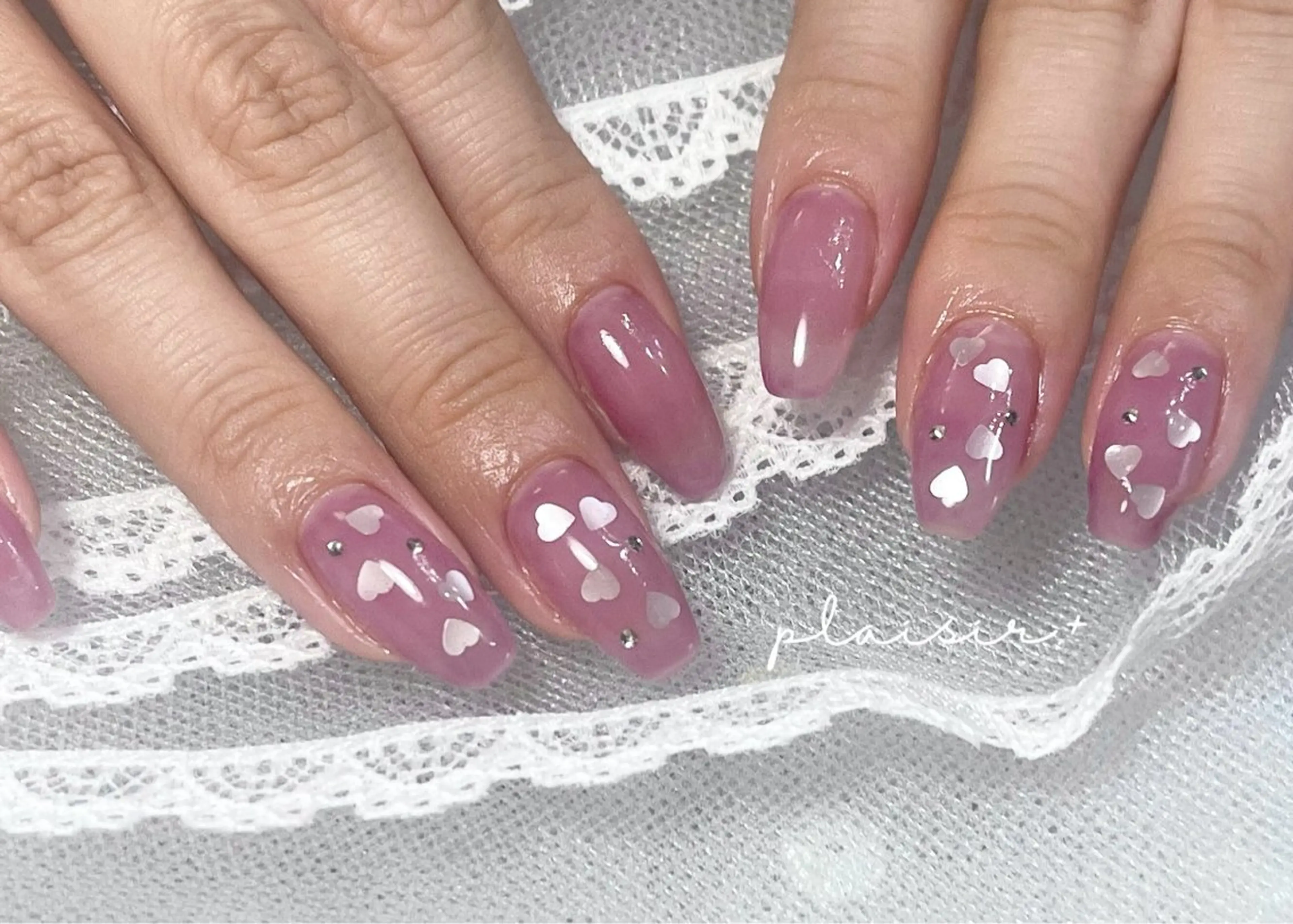 ネイル ハンドネイル plaisir. +のネイルデザイン