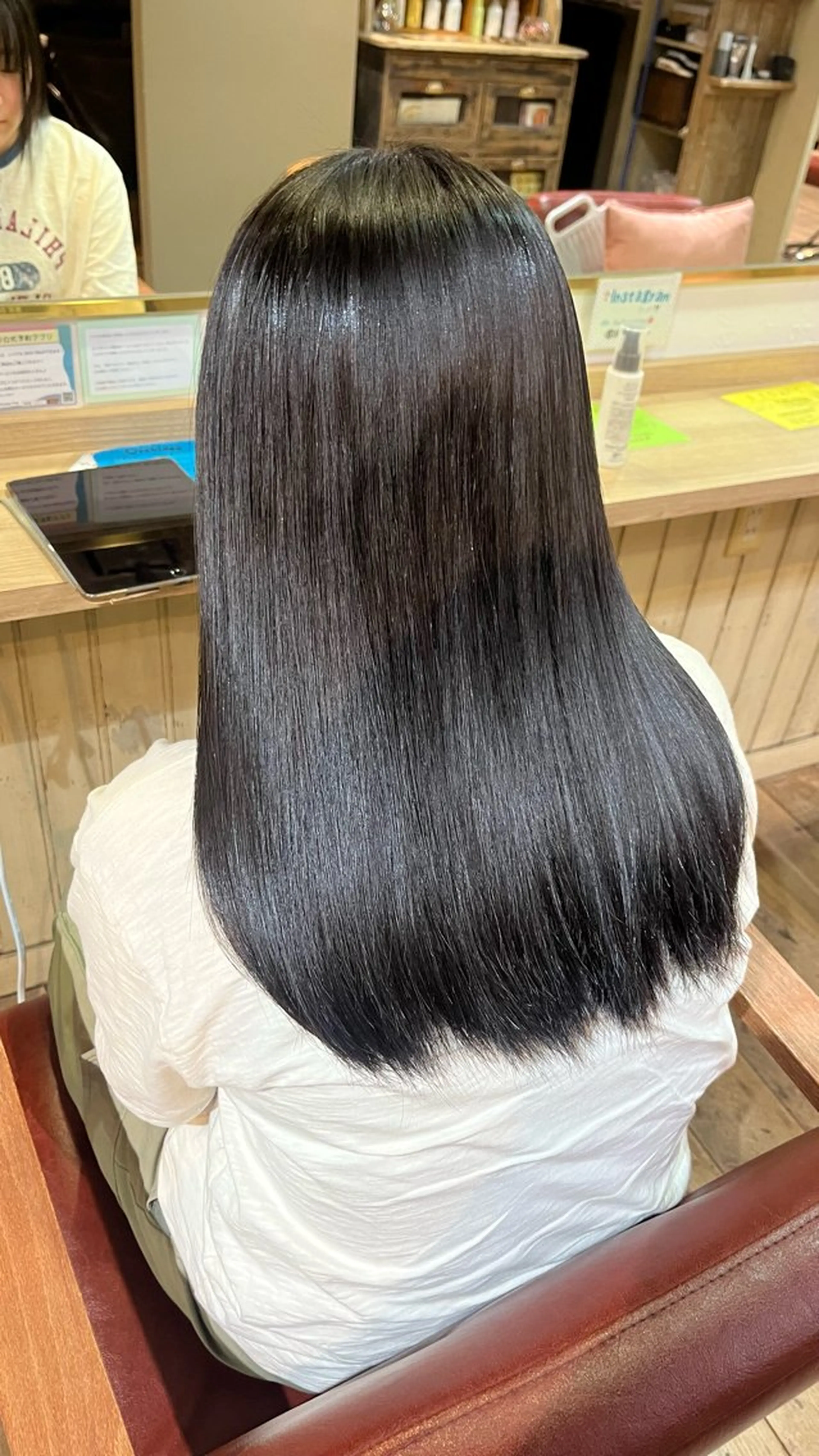 縮毛矯正 くろたき まほのヘアスタイル