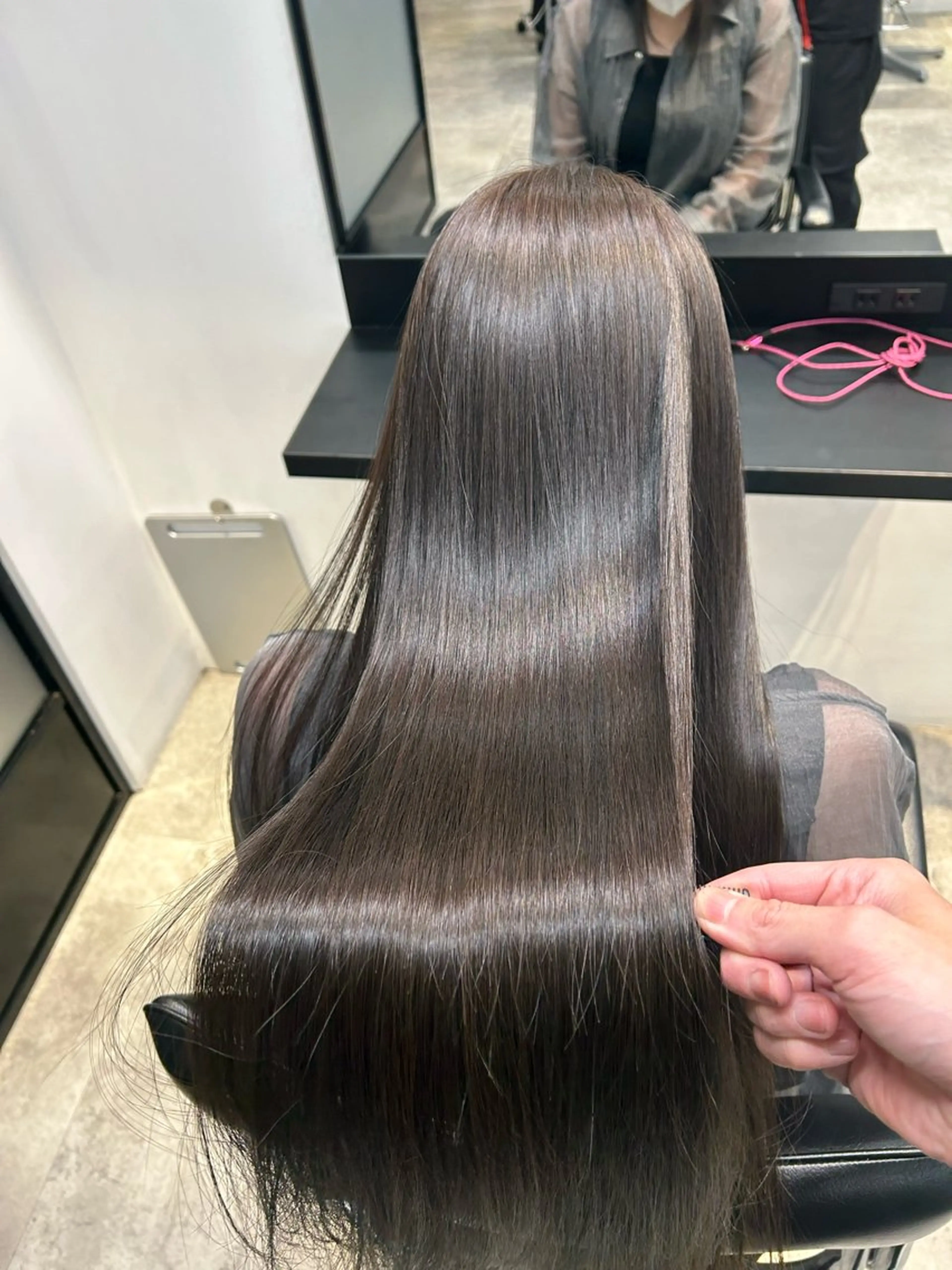 ロング 髪質改善 トリートメント 縮毛矯正 トリートメント salowin 原宿店所属・髪質改善ULTOWA 縮毛矯正モリムラのその他イメージ