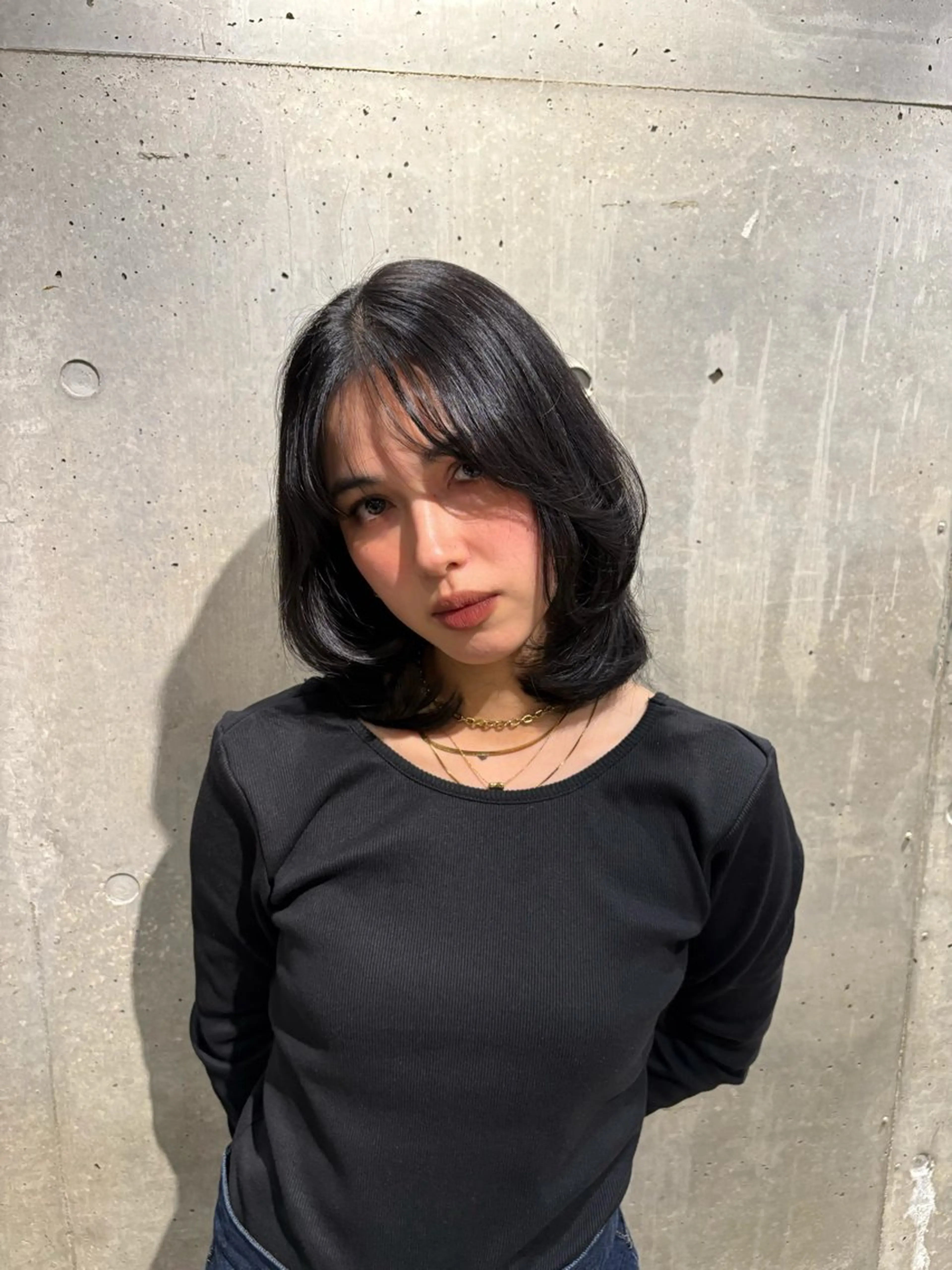 ミディアム レイヤーカット ENORE所属・💎パーマ/レイヤー 💎みそらのヘアスタイル