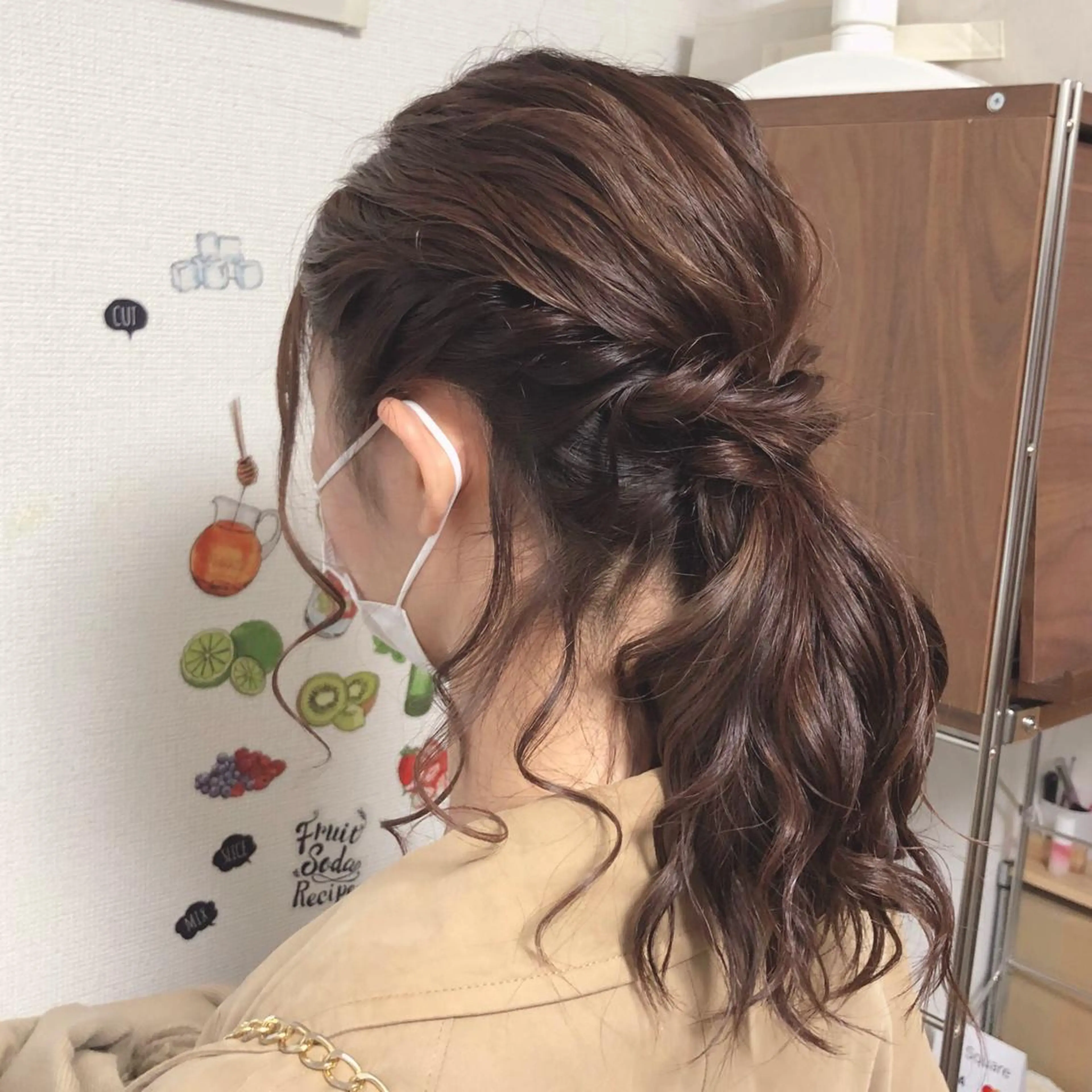 ヘアアレンジ おくれ毛 イーチブライト EachBrightのその他イメージ