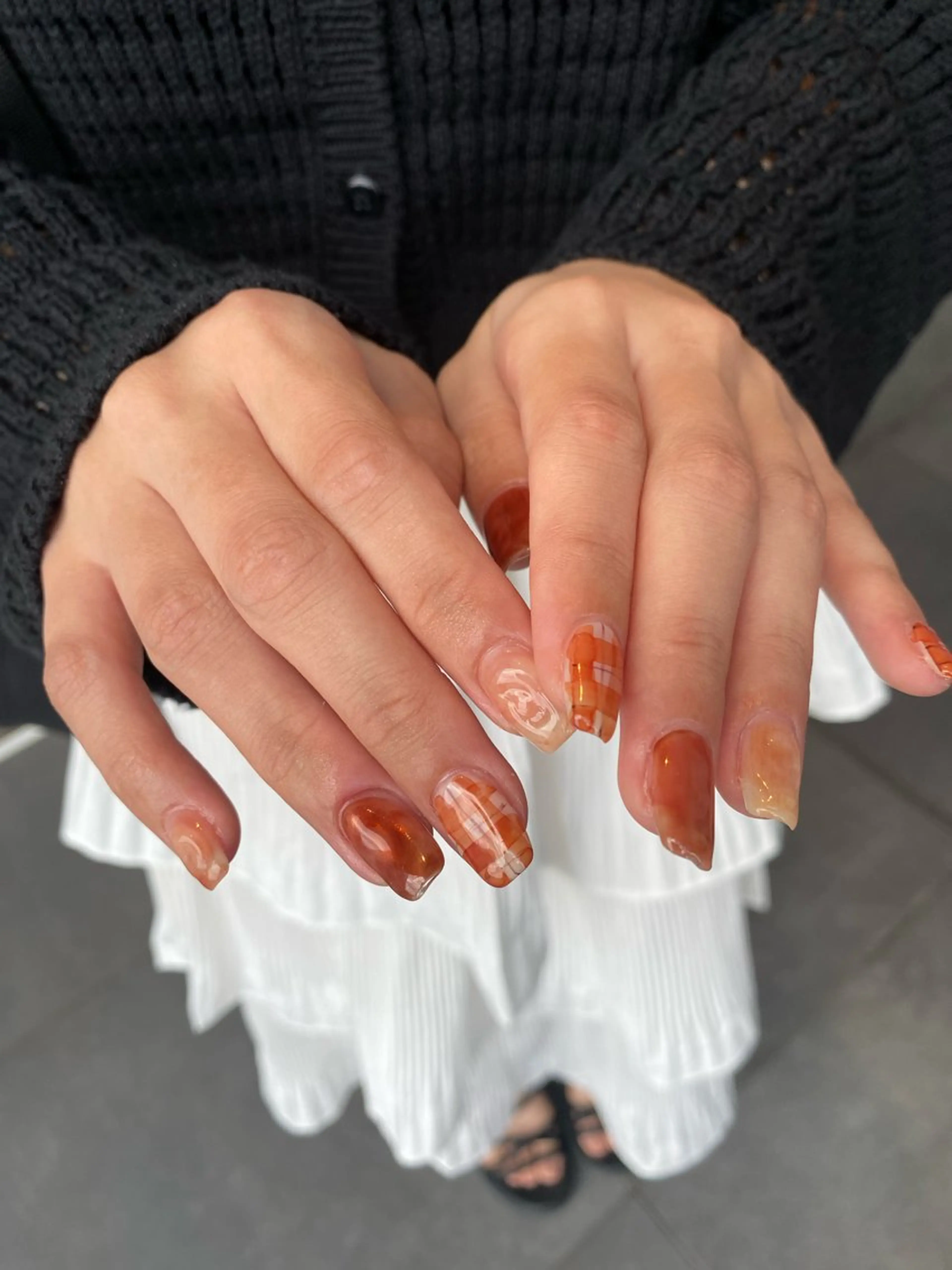 ネイル ハンドネイル quro.n所属・しほ (quro.n)のネイルデザイン