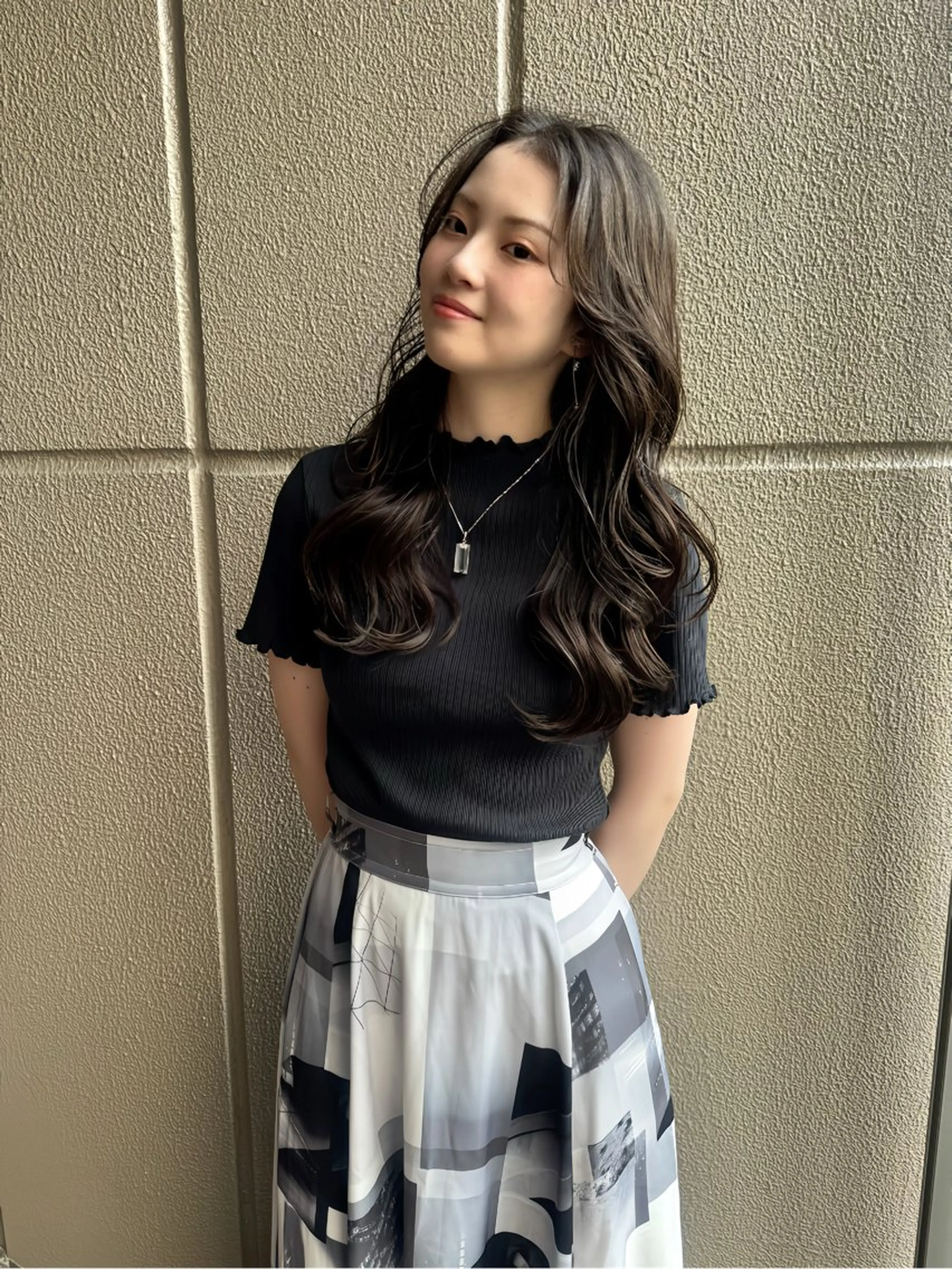 ロング 平 一裕のヘアスタイル