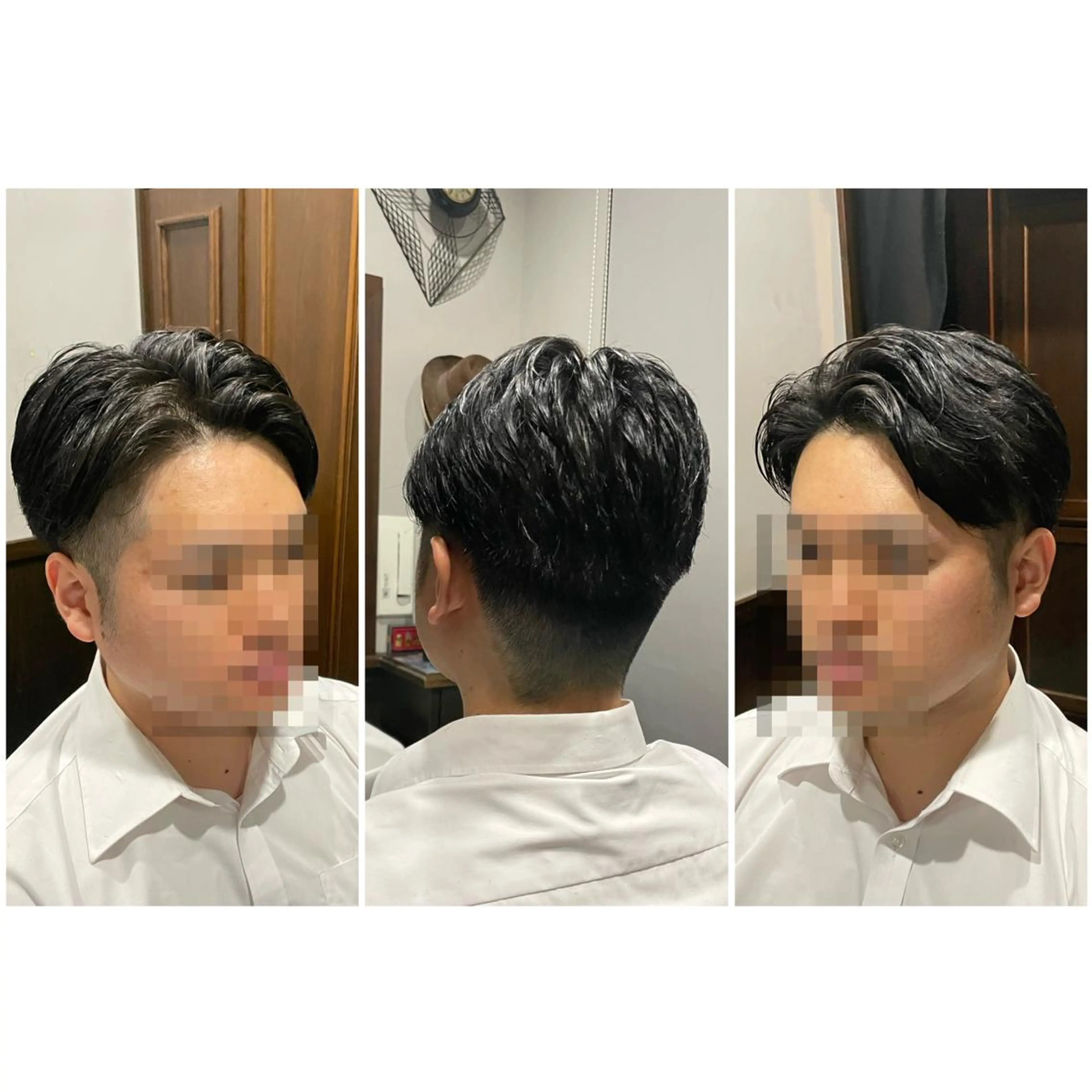 ミディアム メンズ 佐藤 智美のヘアスタイル