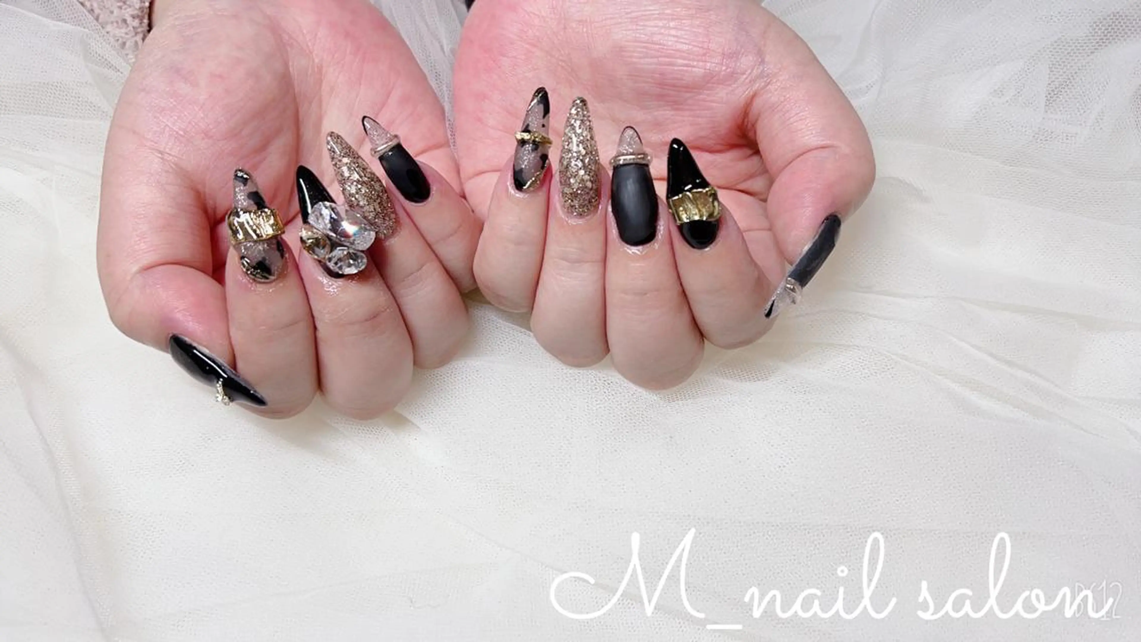 ネイル スカルプネイル M_ nail salonのネイルデザイン