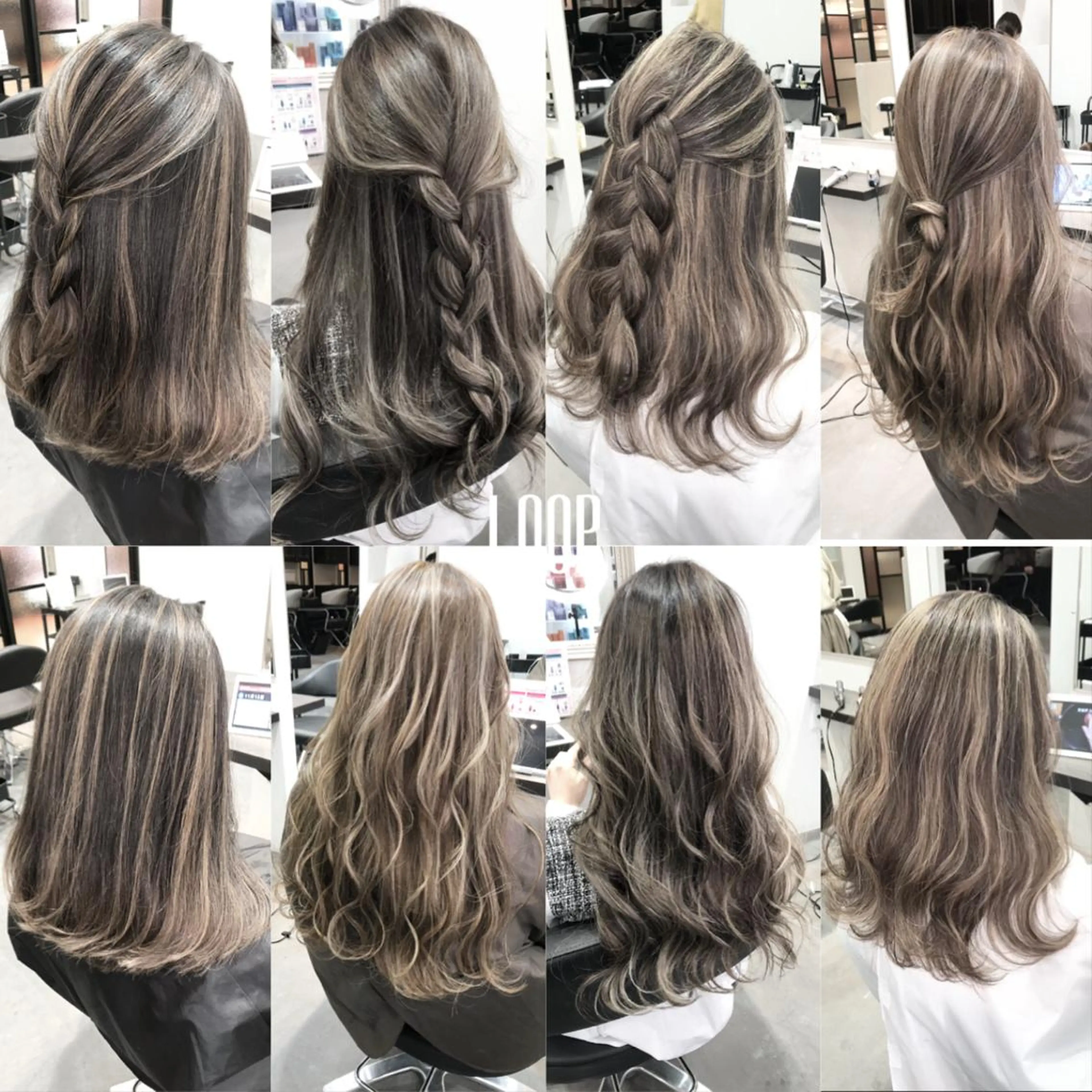 カット＋ハイライト（ケアブリーチ使用）　平日¥15900 土日祝¥16900の写真