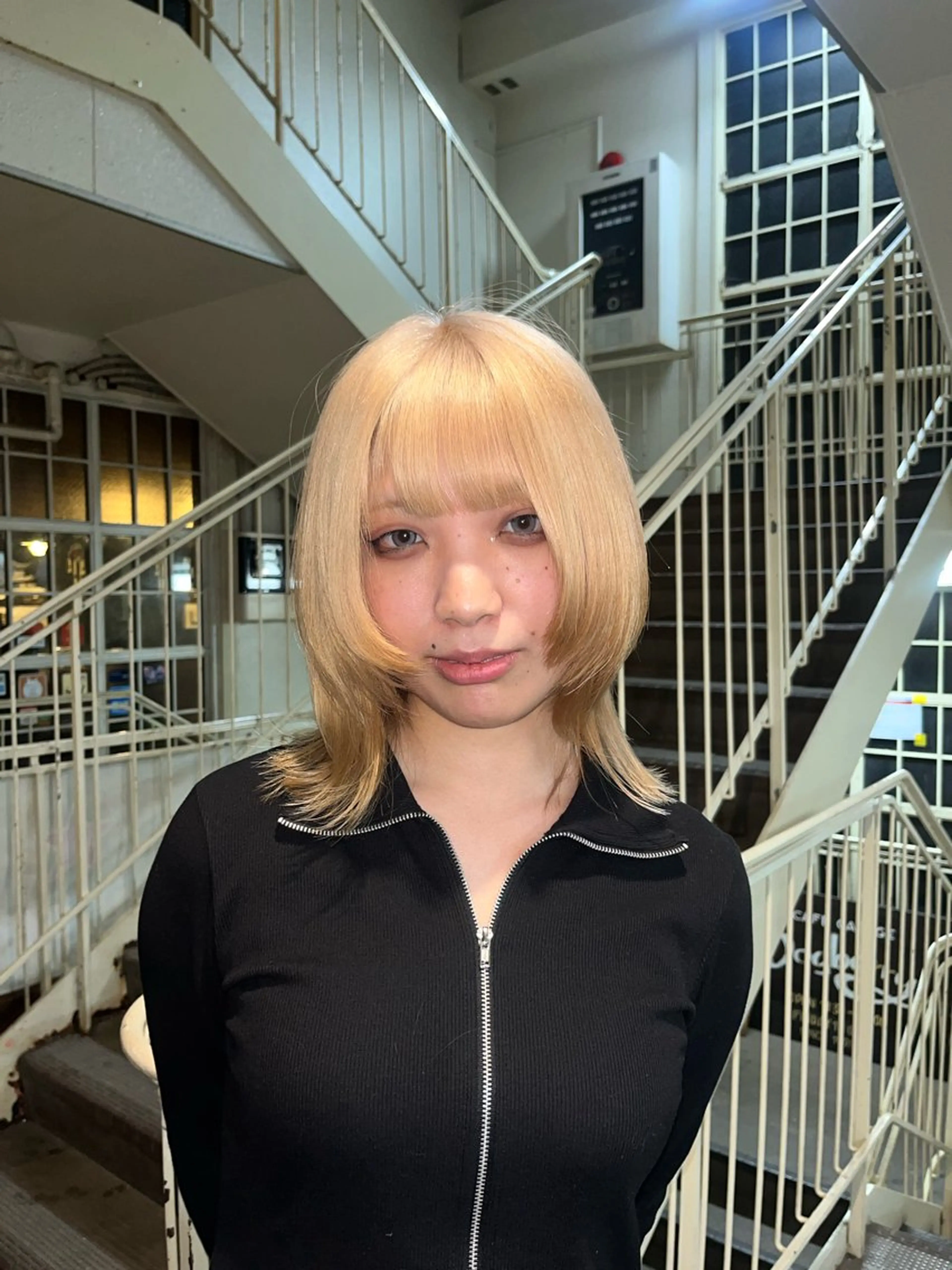 ミディアム 透明感カラー/ ブリーチ/💓パタオのヘアスタイル