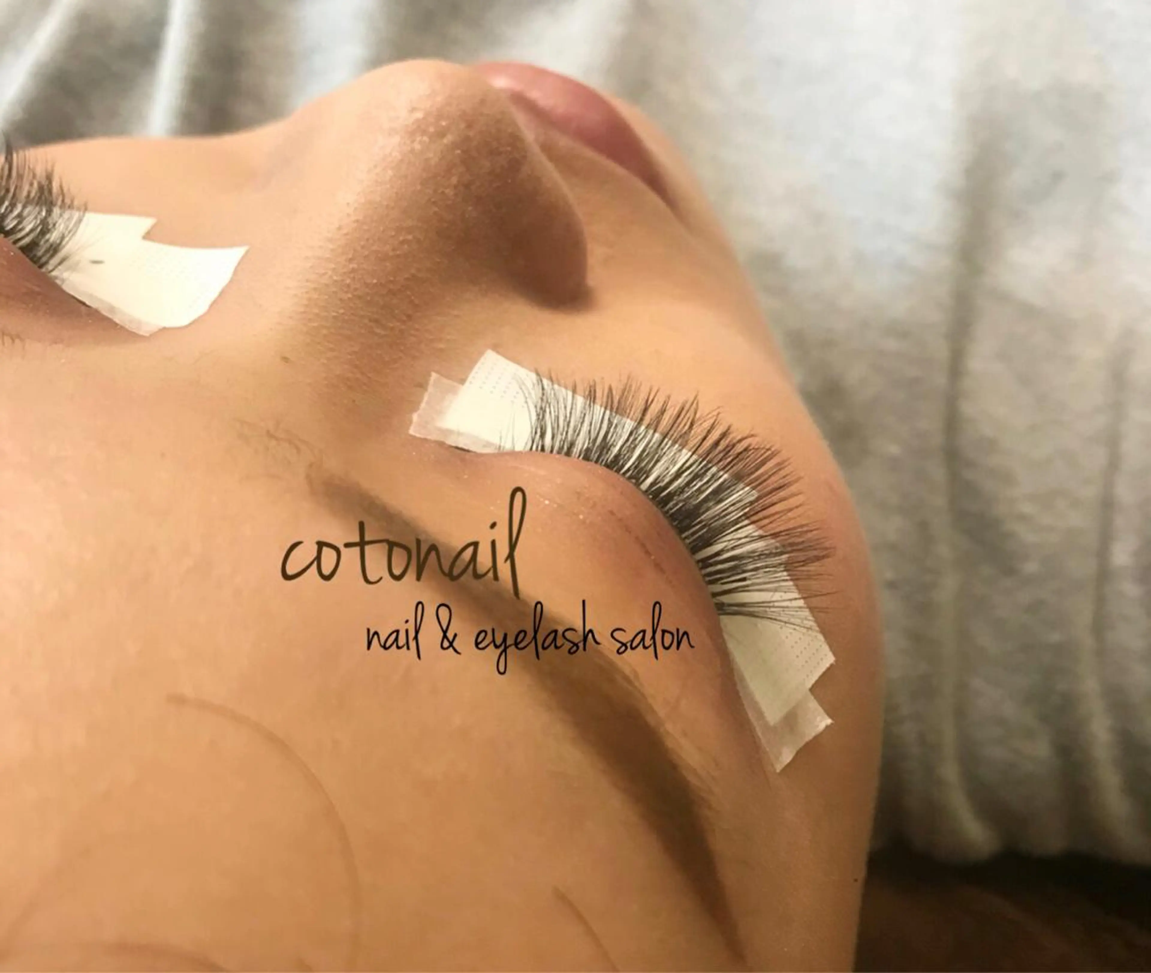 セミロング マツエク・マツパ マツエク ツメトマツゲ .のネイルデザイン