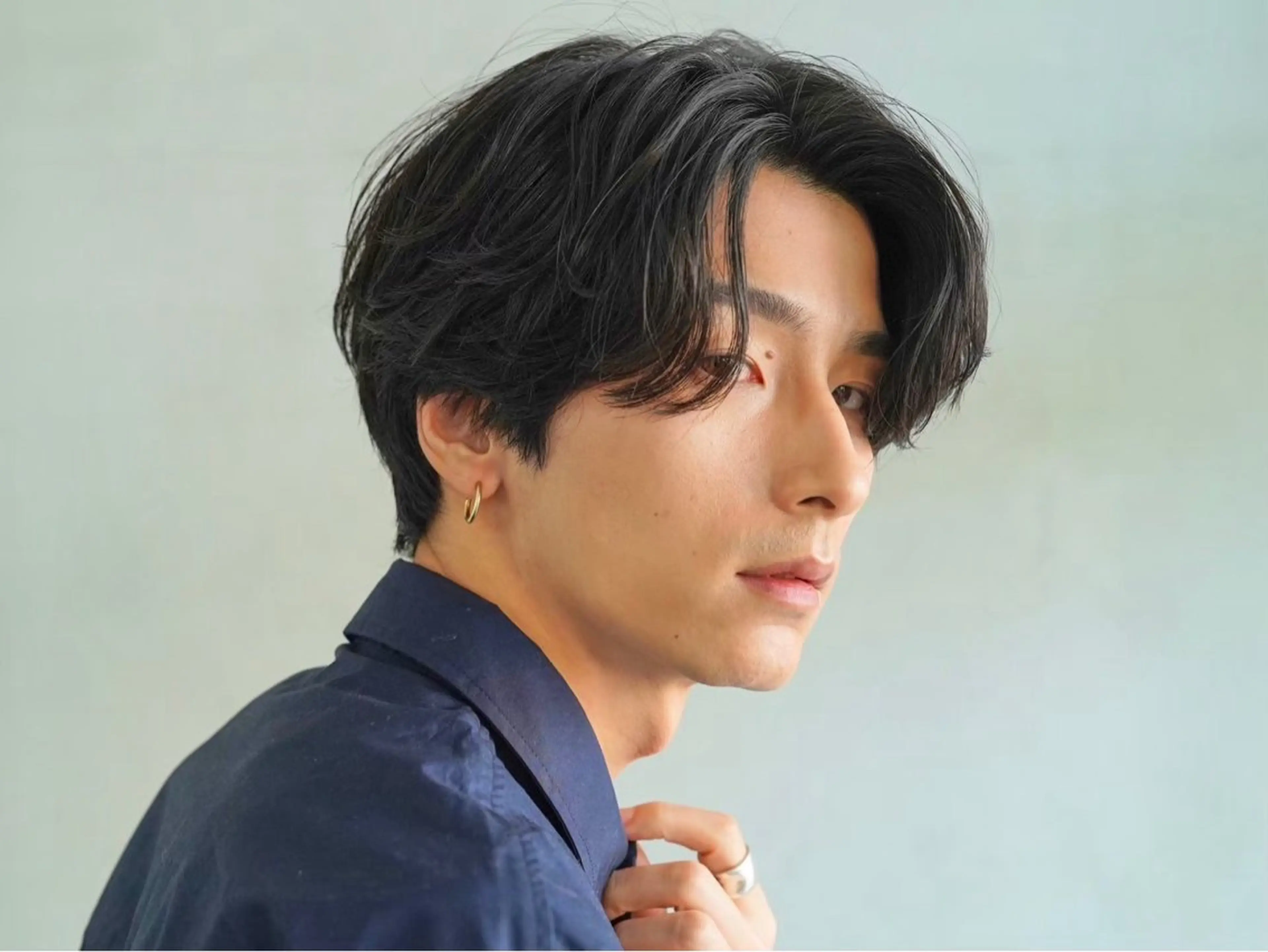 パーマ メンズ カット パーマ ヘアセット 【fifth】福田 啓人のヘアスタイル