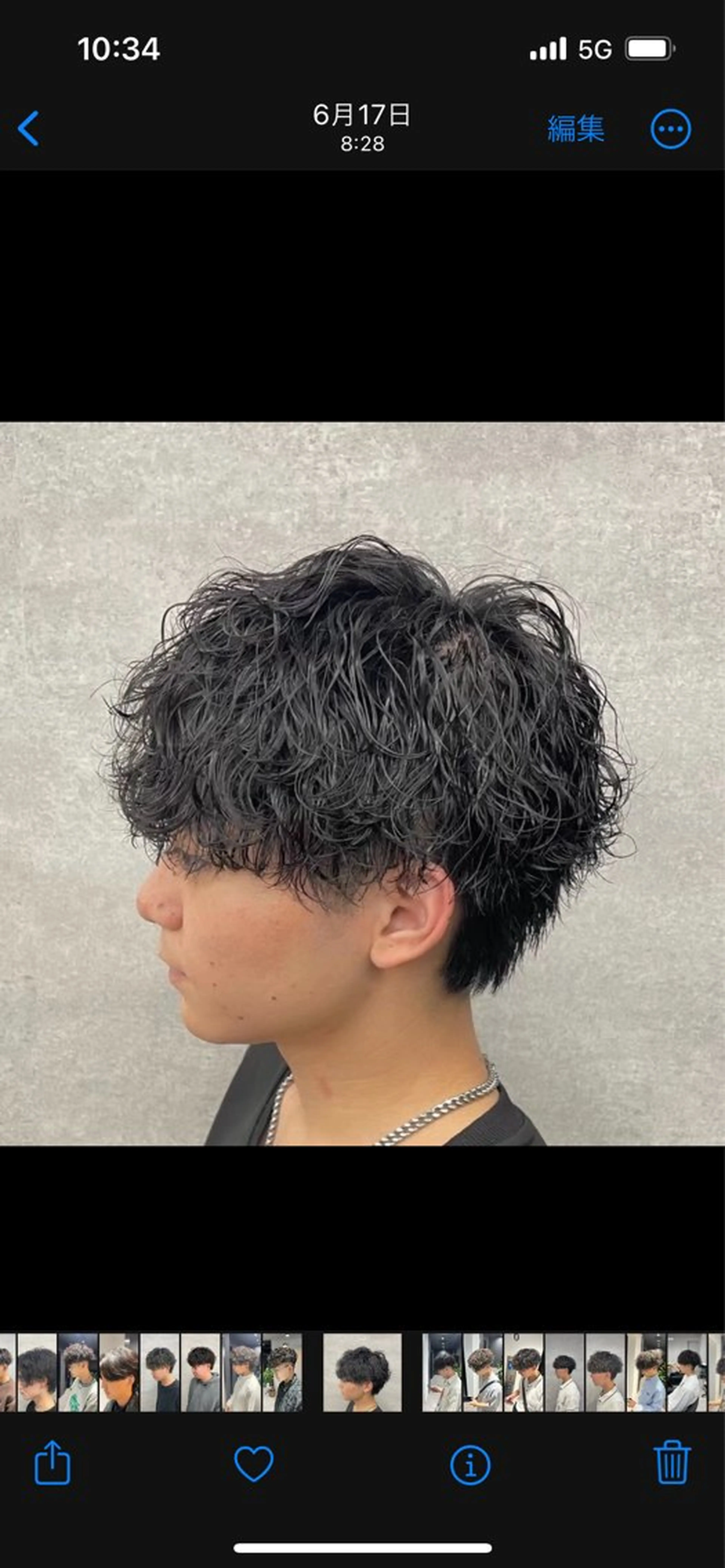 ショート パーマ メンズ 🖤Ayumi🖤 メンズ特化❤️‍🔥のヘアスタイル