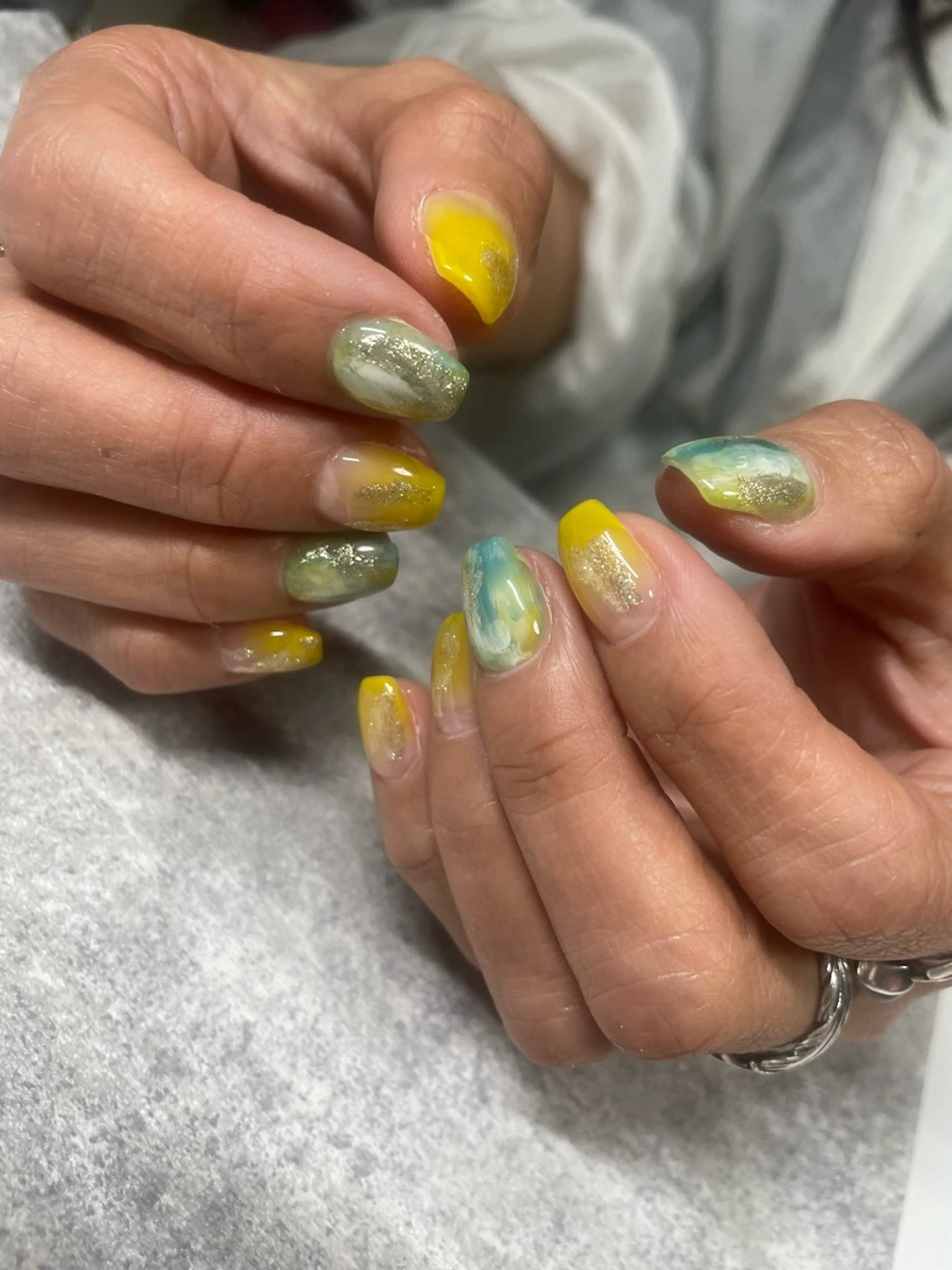 ネイル 春ネイル nail salon MOANA Yuriのネイルデザイン