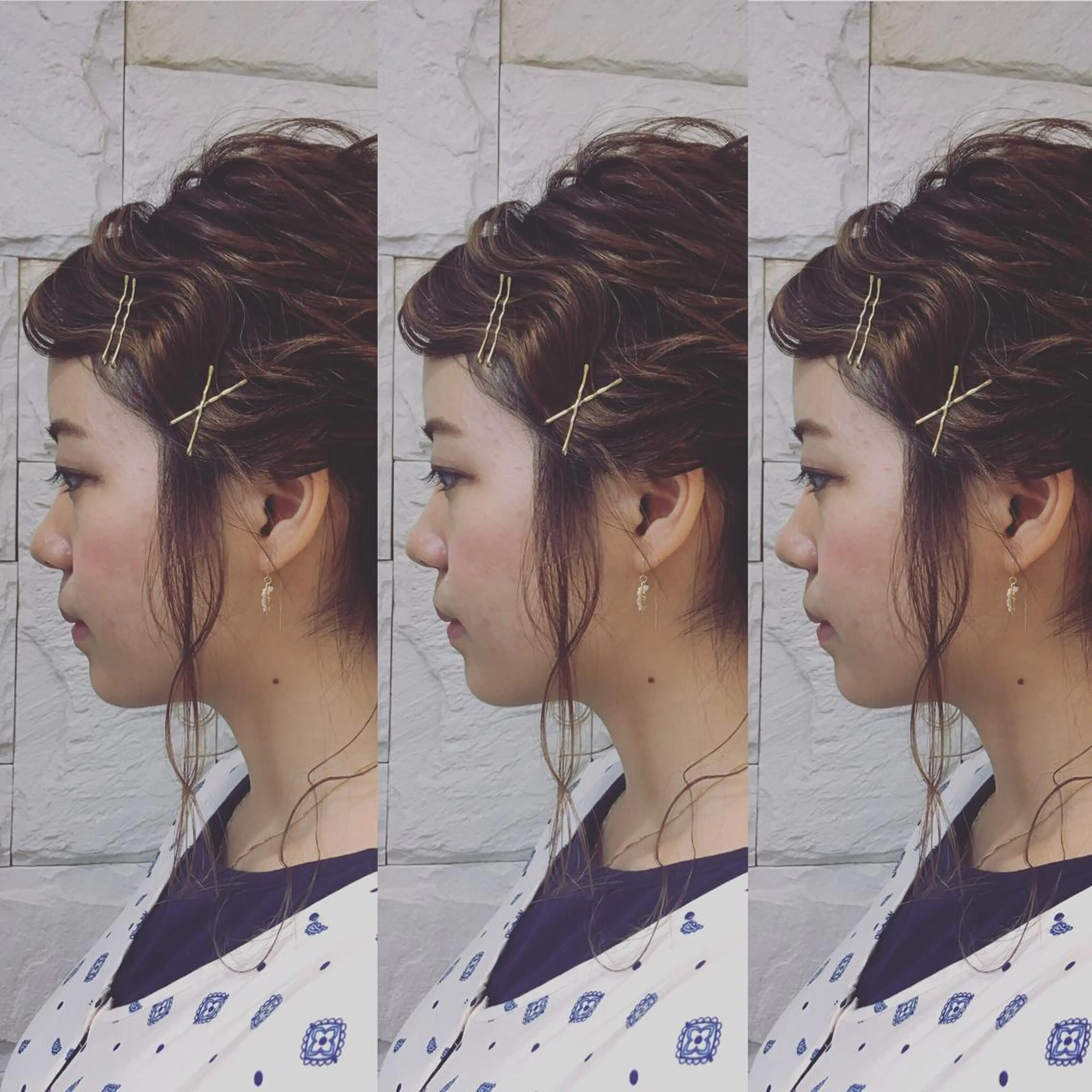 ミディアム ヘアアレンジ ✨🌿大人可愛い愛さ れhair🌿✨松本のヘアスタイル