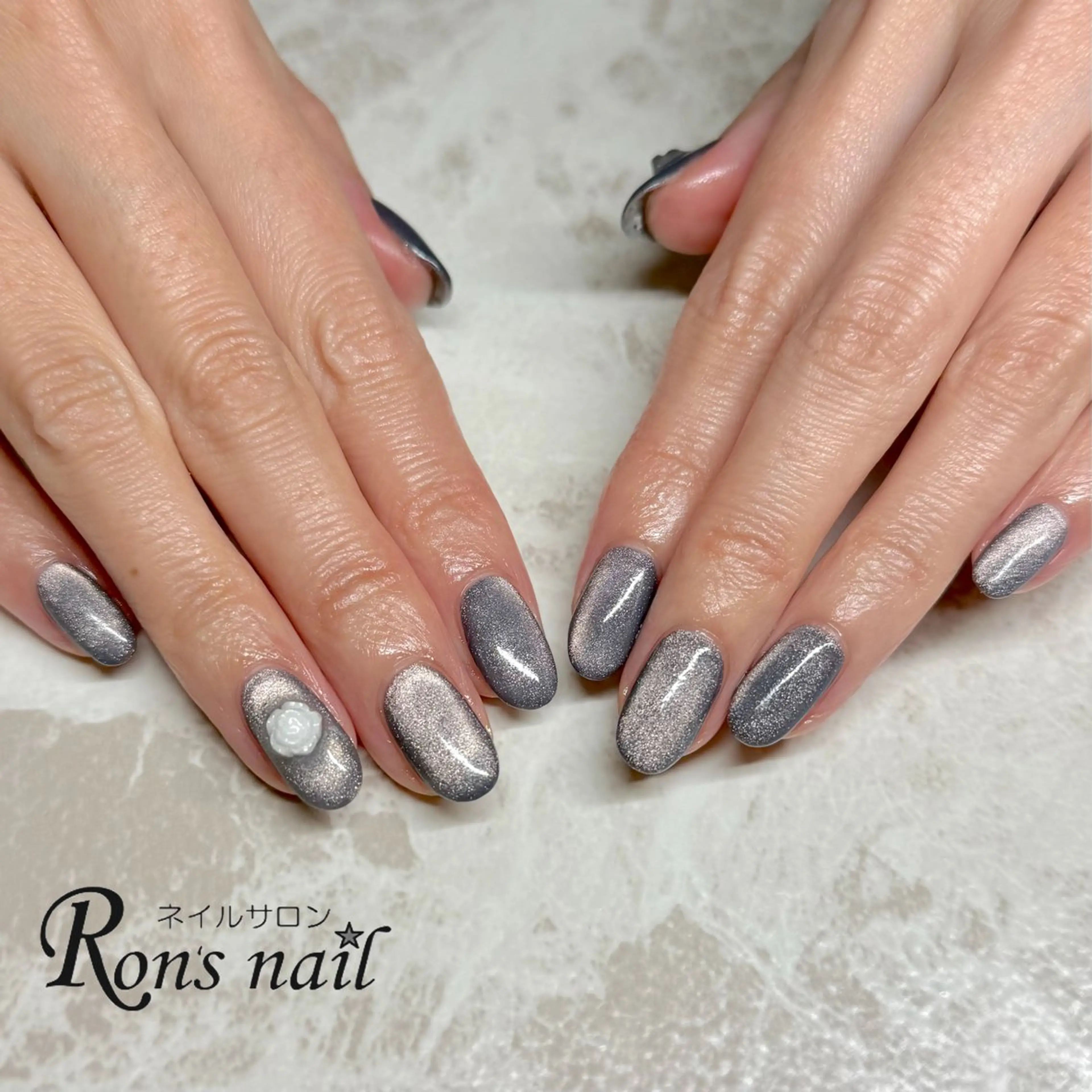 ネイル Ron's nail 笹岡のネイルデザイン
