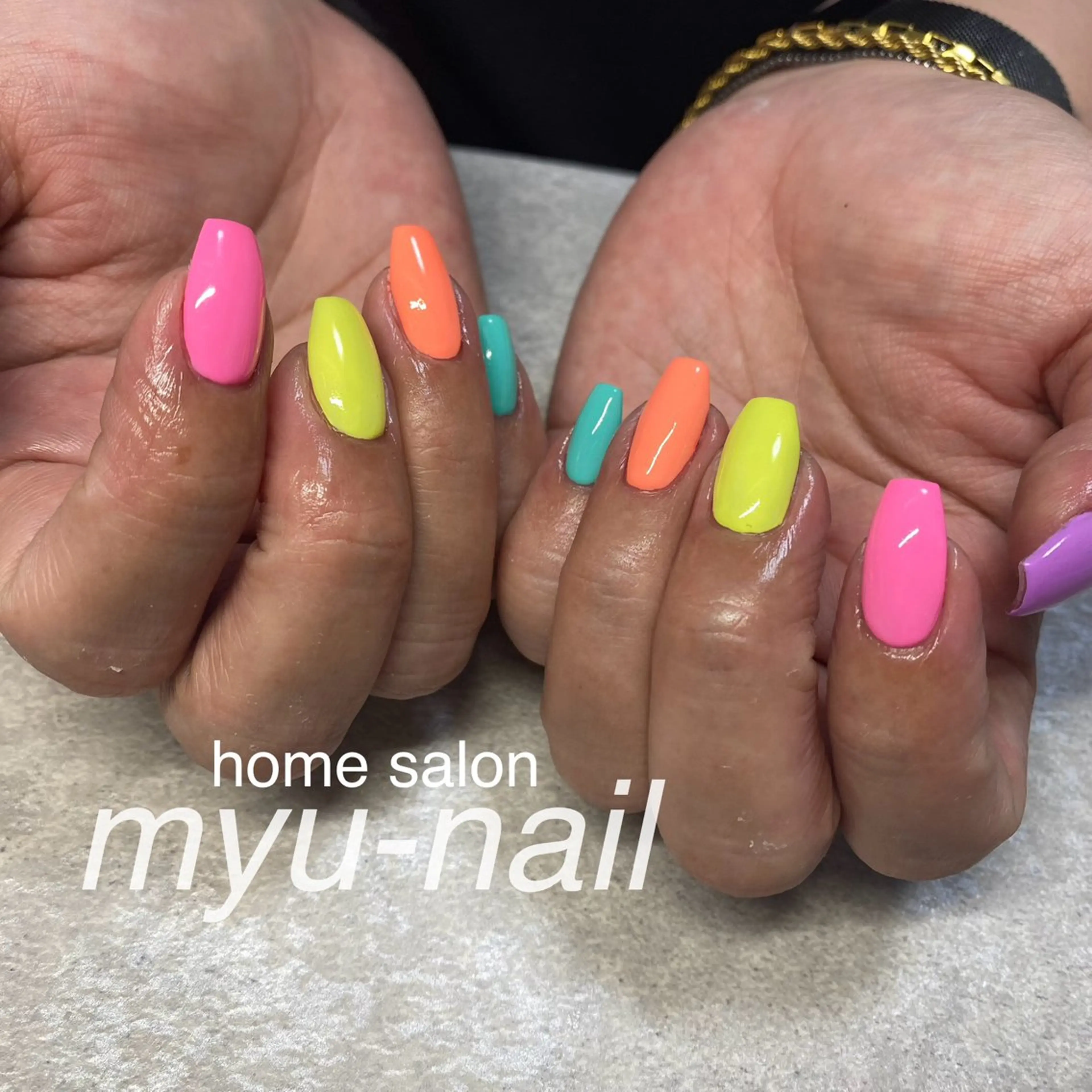 ネイル ホームサロン myu-nailのネイルデザイン
