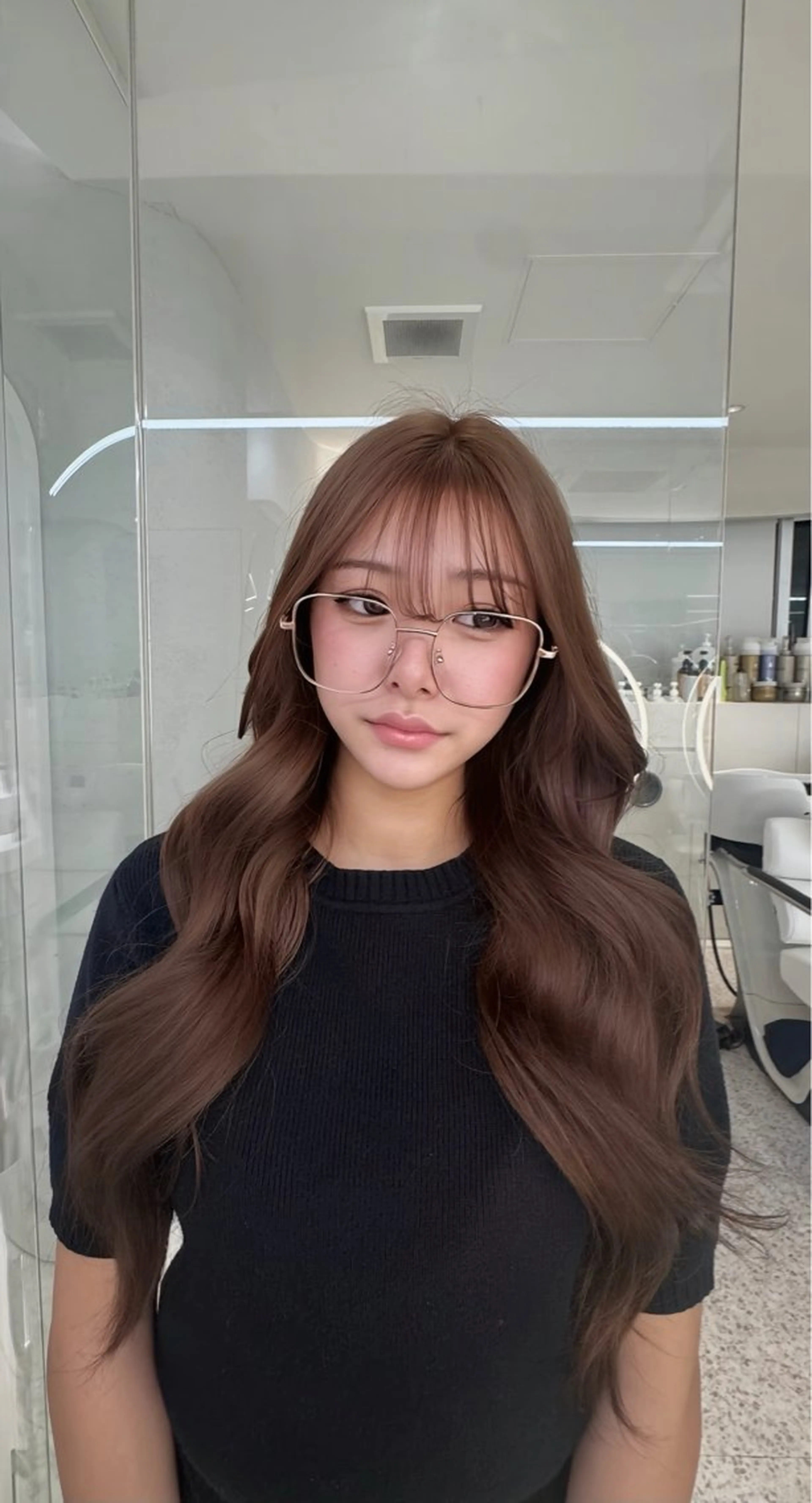 カラー ヘアカラー トリートメント ヘアセット ANN GAGA 心斎橋/ハイトーンのヘアスタイル