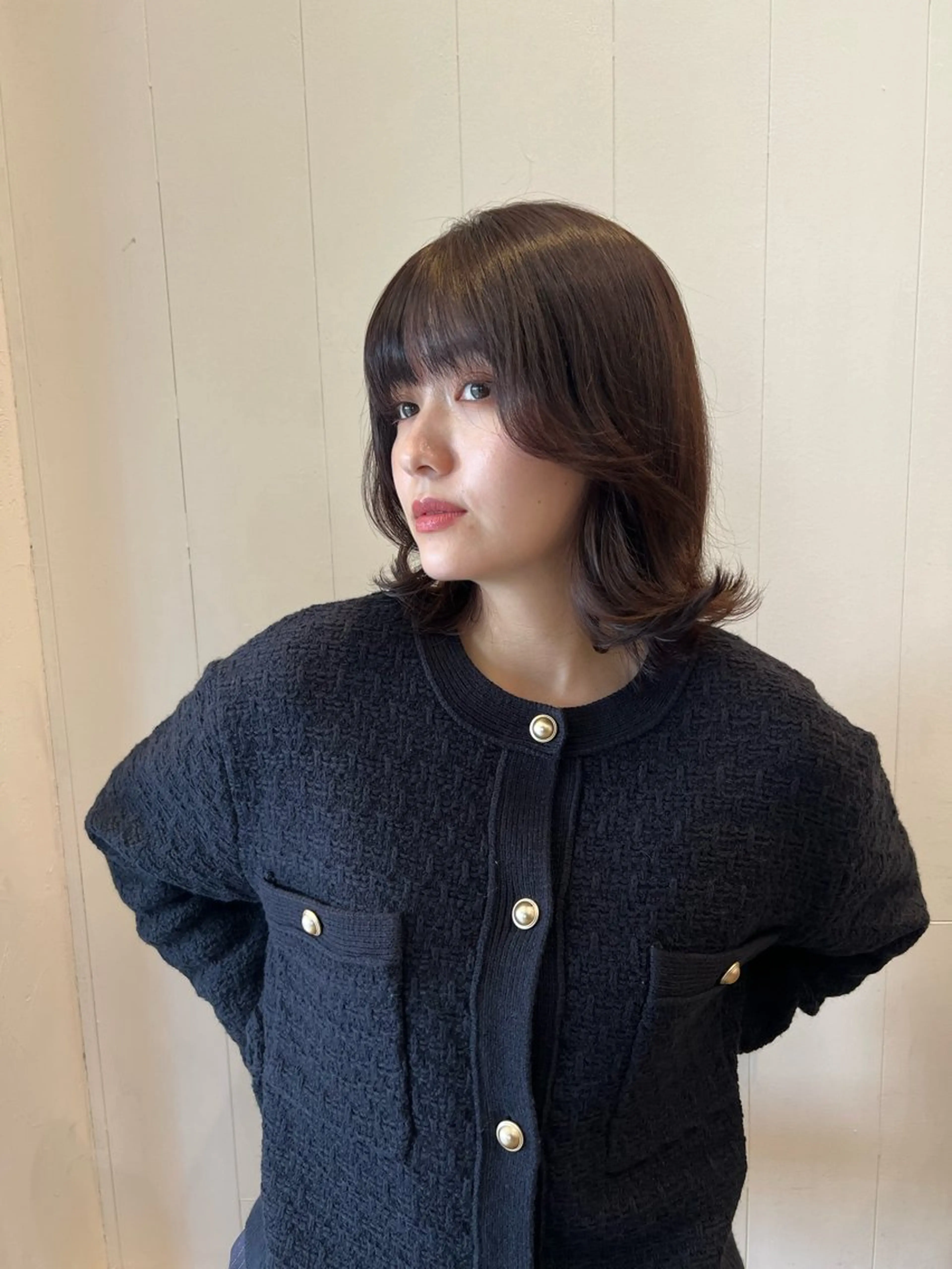 ミディアム ヘッドスパ/縮毛矯正 /横山陸人のヘアスタイル