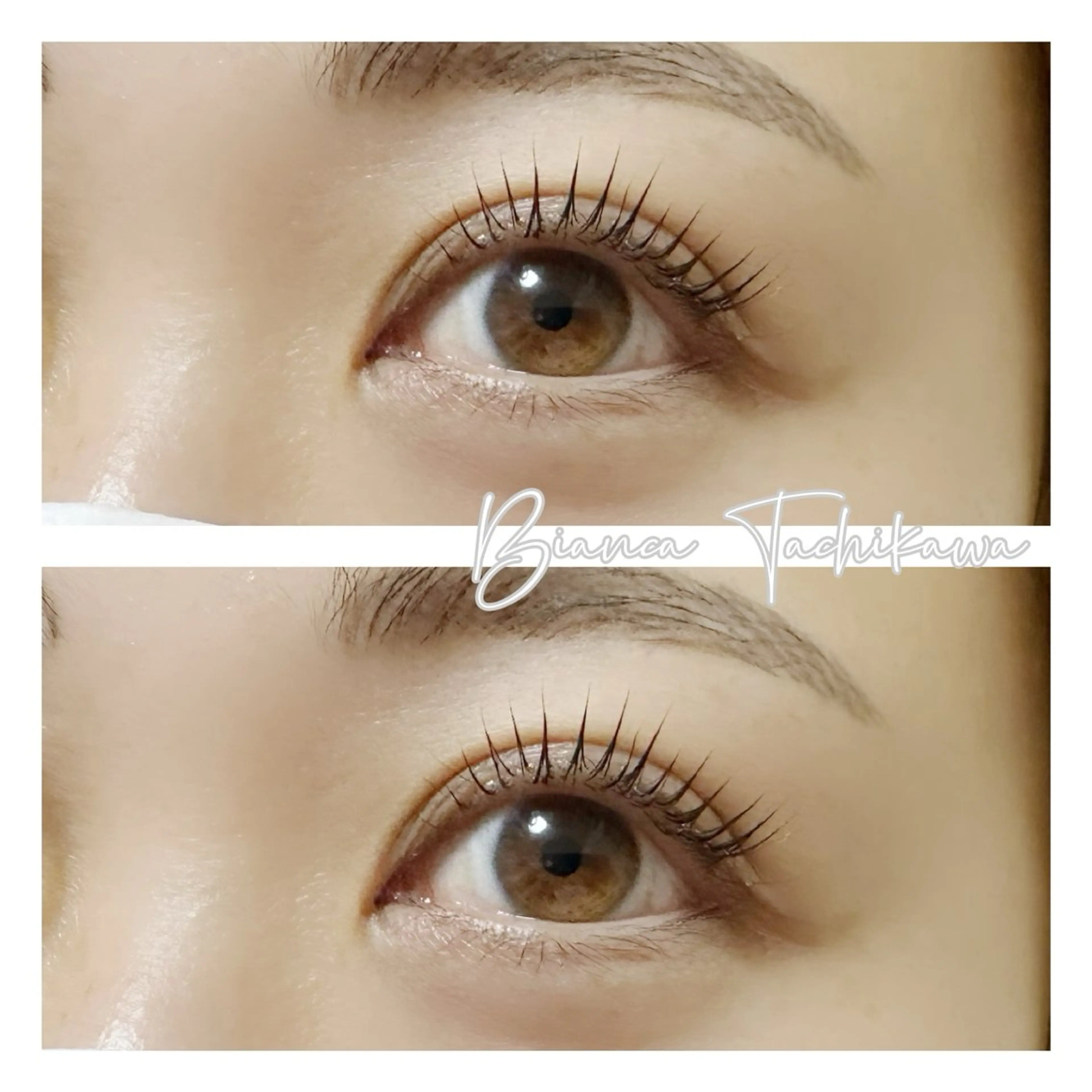 オーダーメイドまつげパーマ上のみ🧚‍♂️ 束感仕上げ【立川】の写真