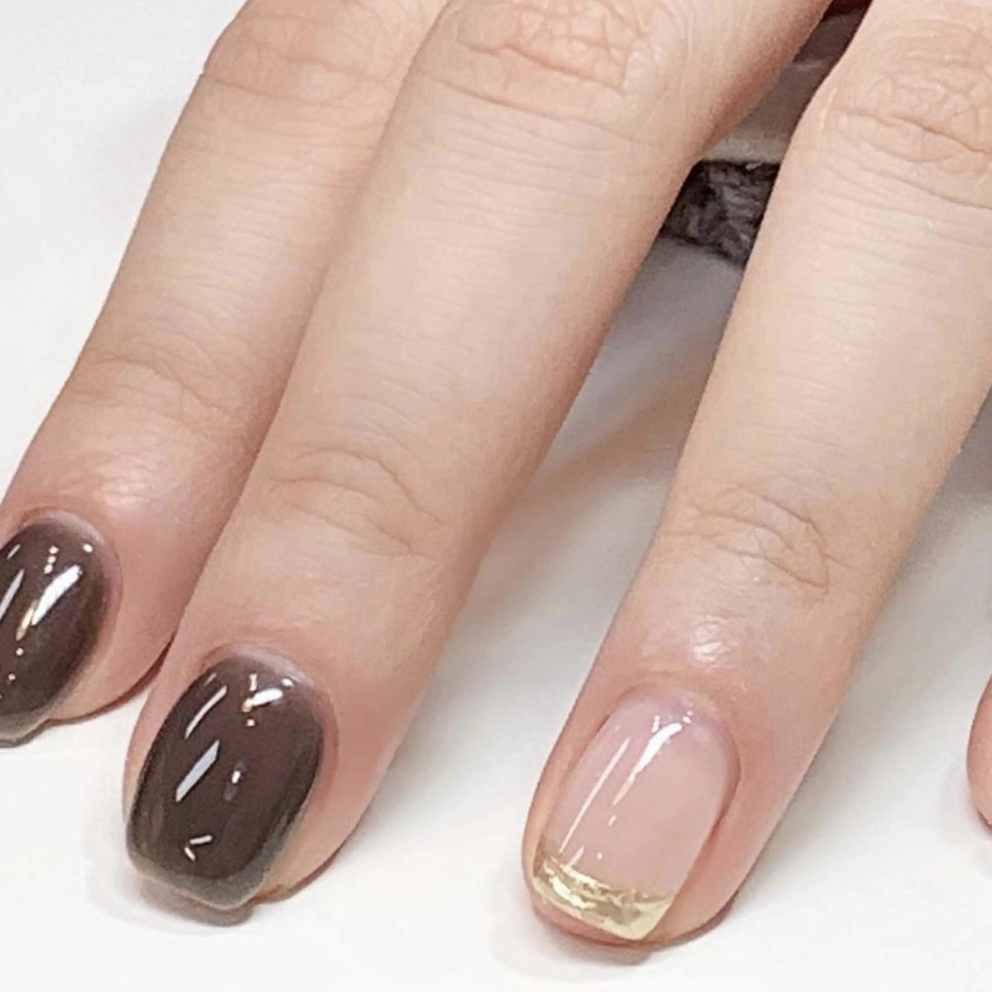 ネイル クリアネイル ジェルネイル パラジェル ハンドネイル 🩵Yun nail Salon 🩵のネイルデザイン