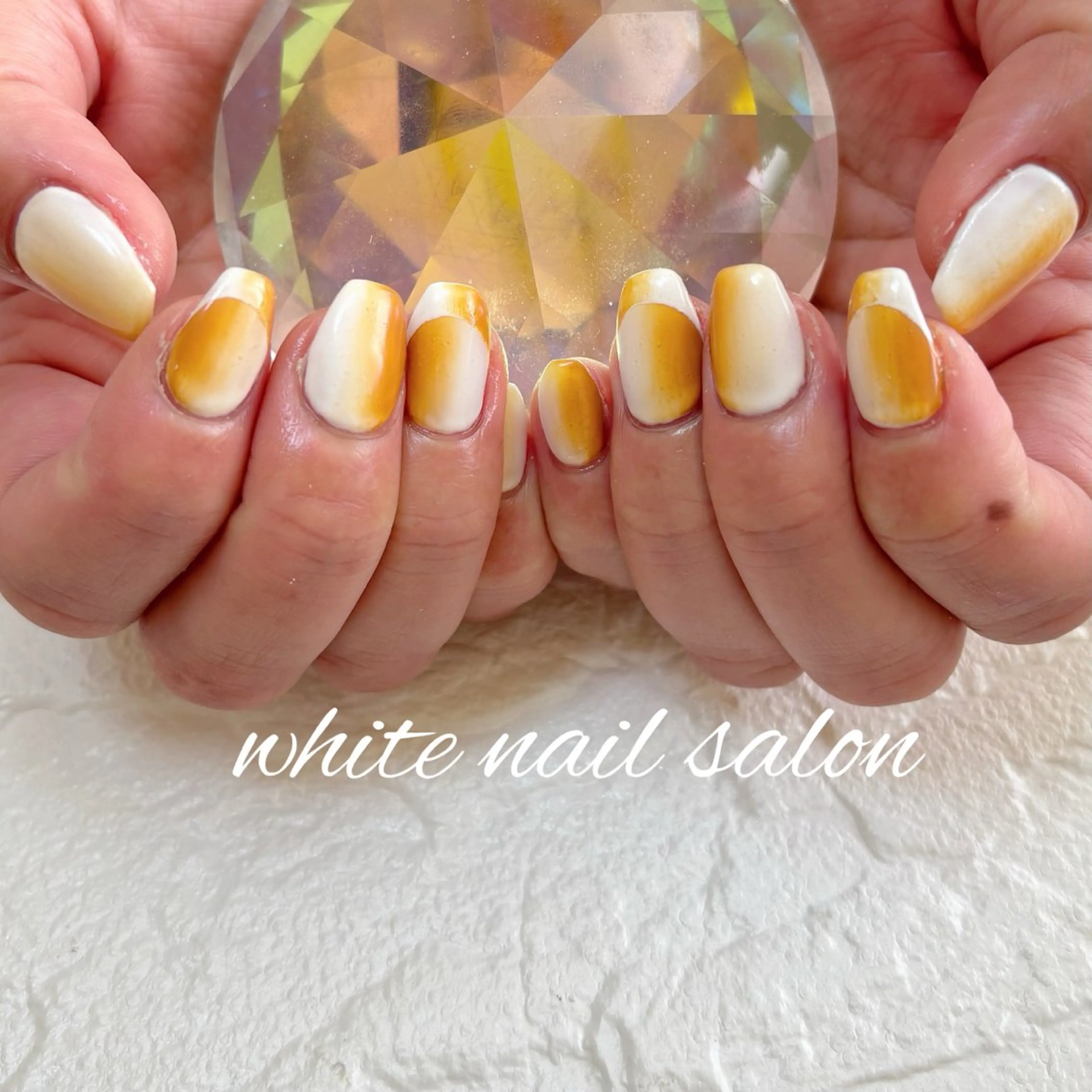 ネイル フットネイル ハンドネイル white nail salonのネイルデザイン